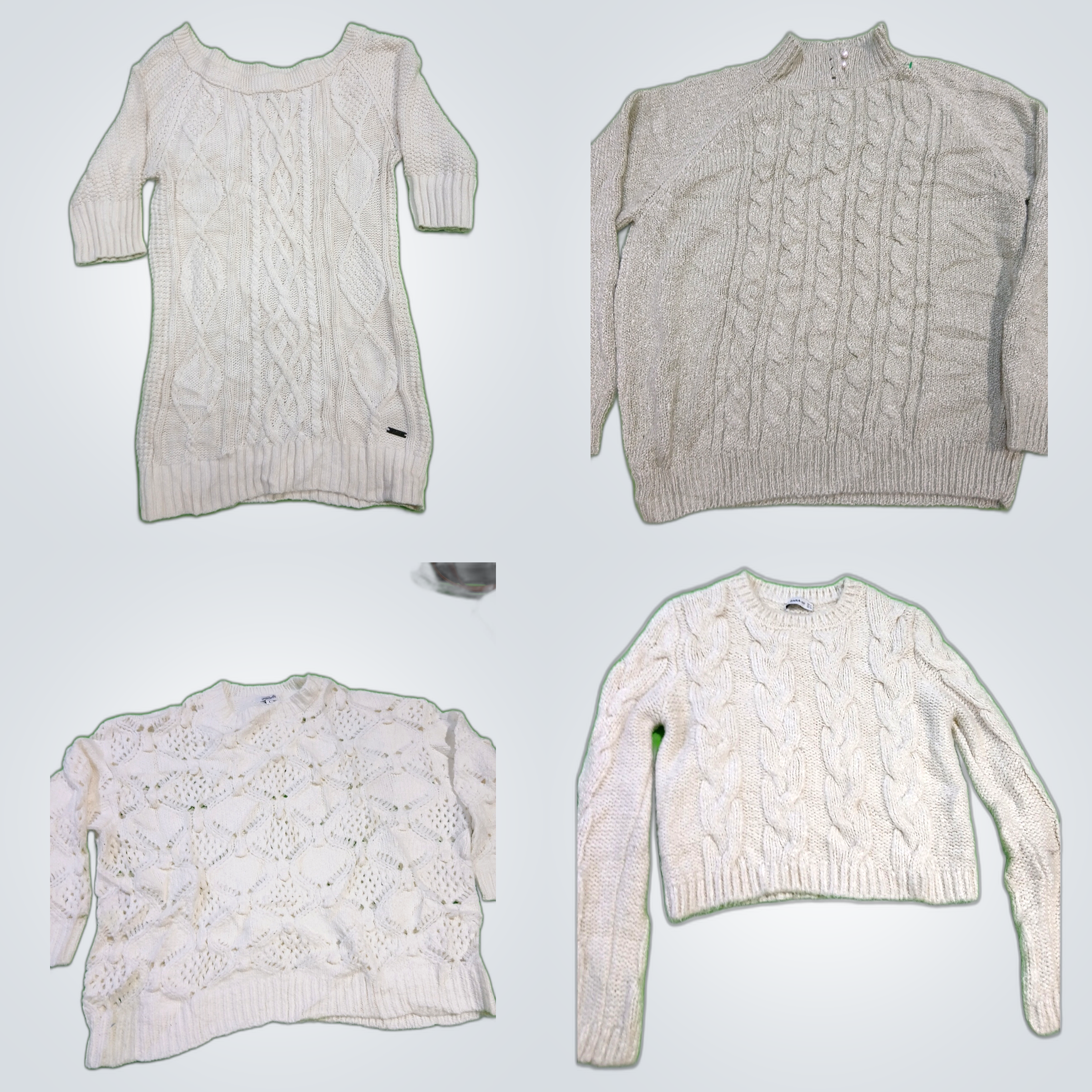 Guess, Gap, Zara Sweater Bundle - 10 Piece Knitwea..