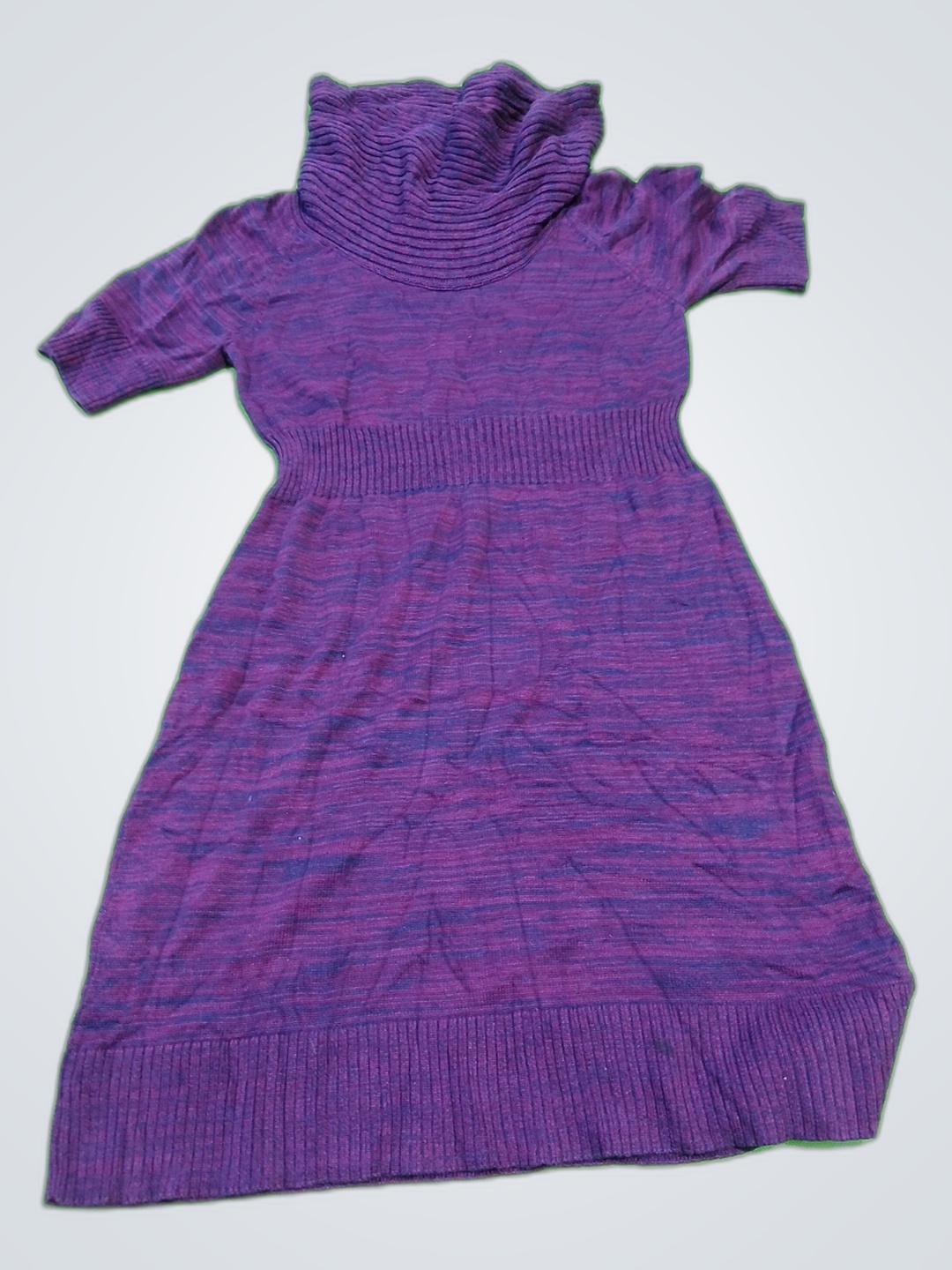 Purple Knit Dress