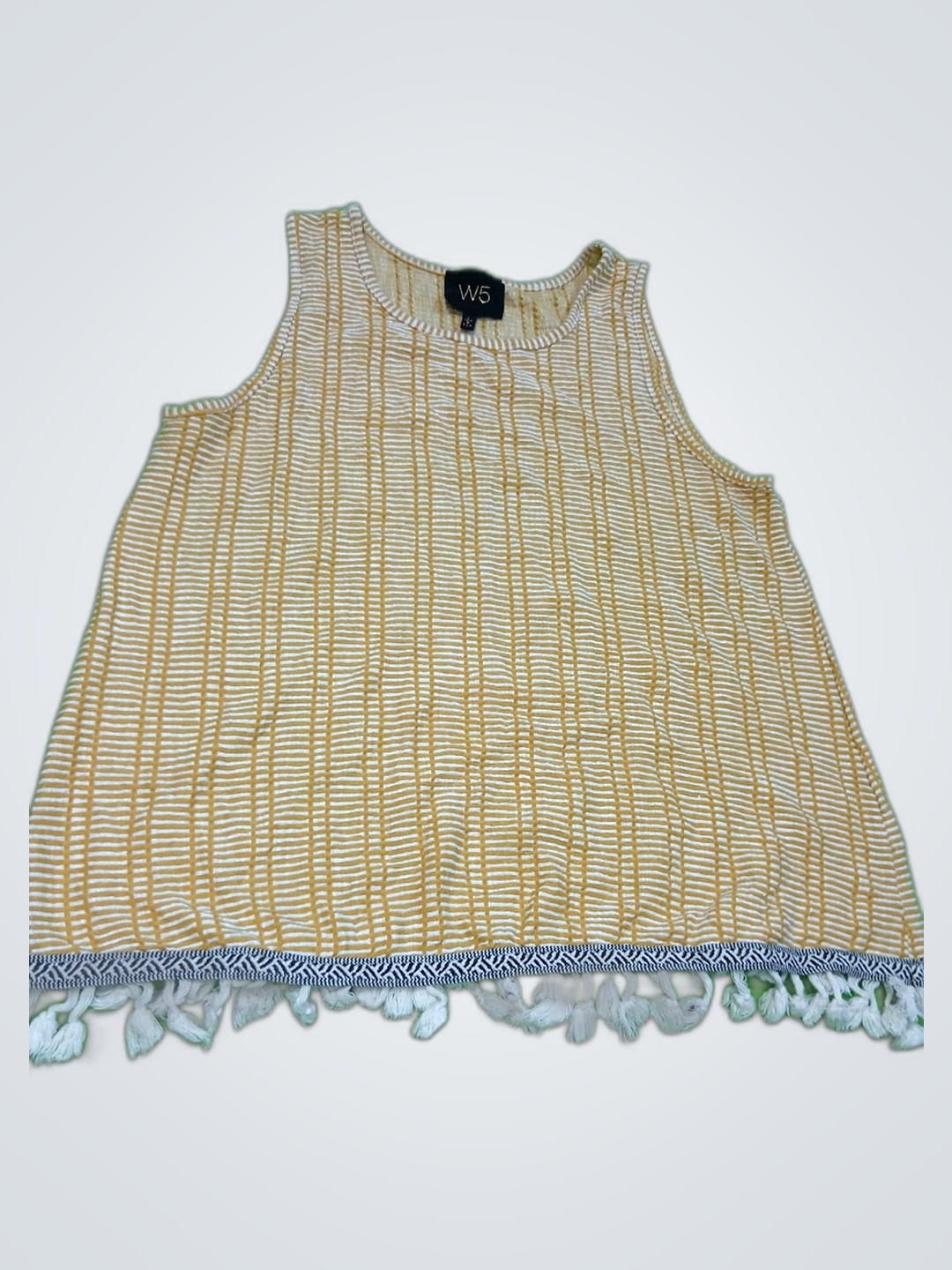 W5 Striped Sleeveless Top