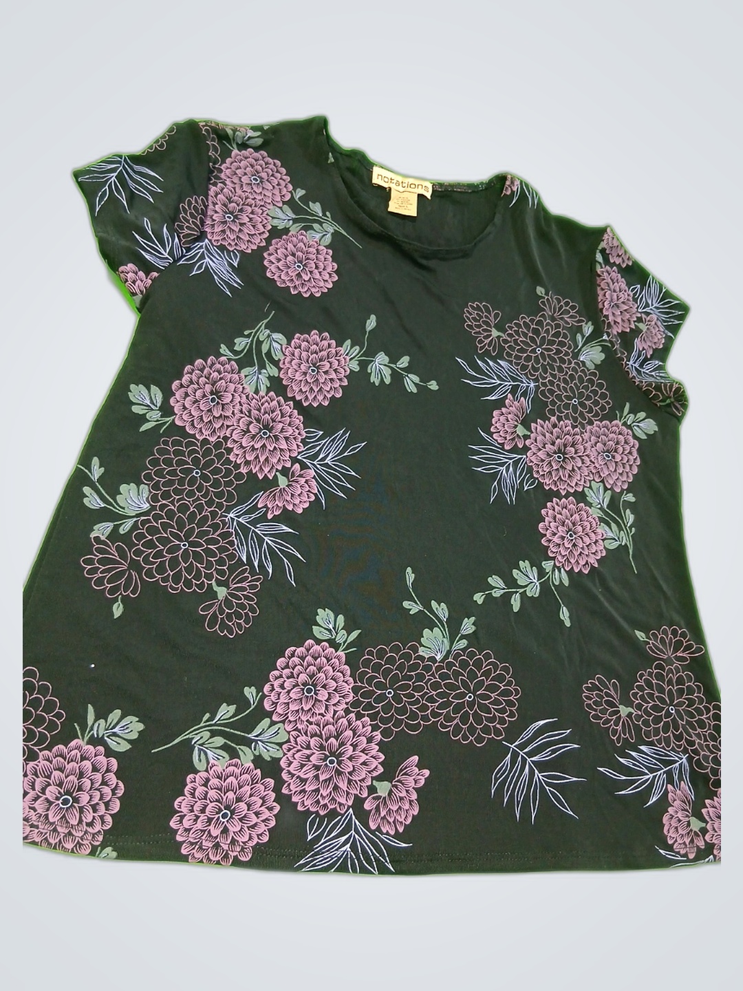 notations Floral Blouse