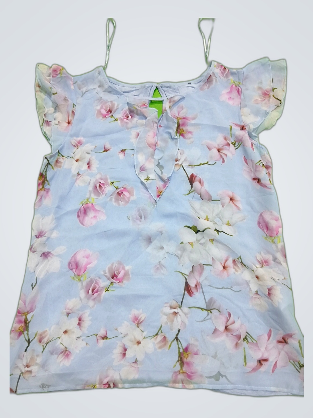 Blouse with Floral Pattern