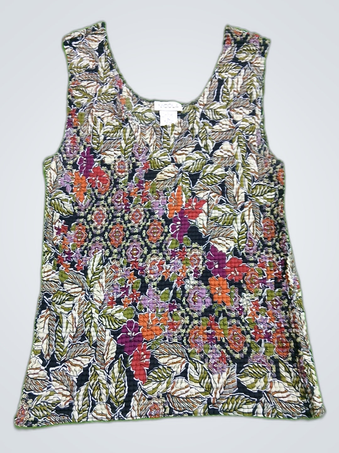 Nicola Floral Sleeveless Top