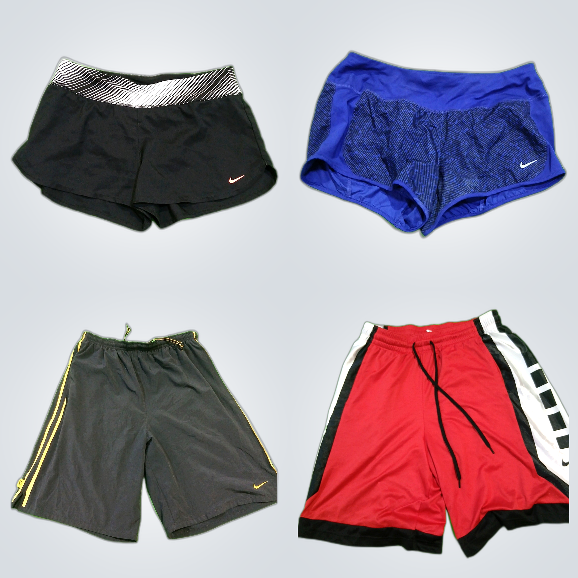 Nike Nylon Gym Shorts Bundle
