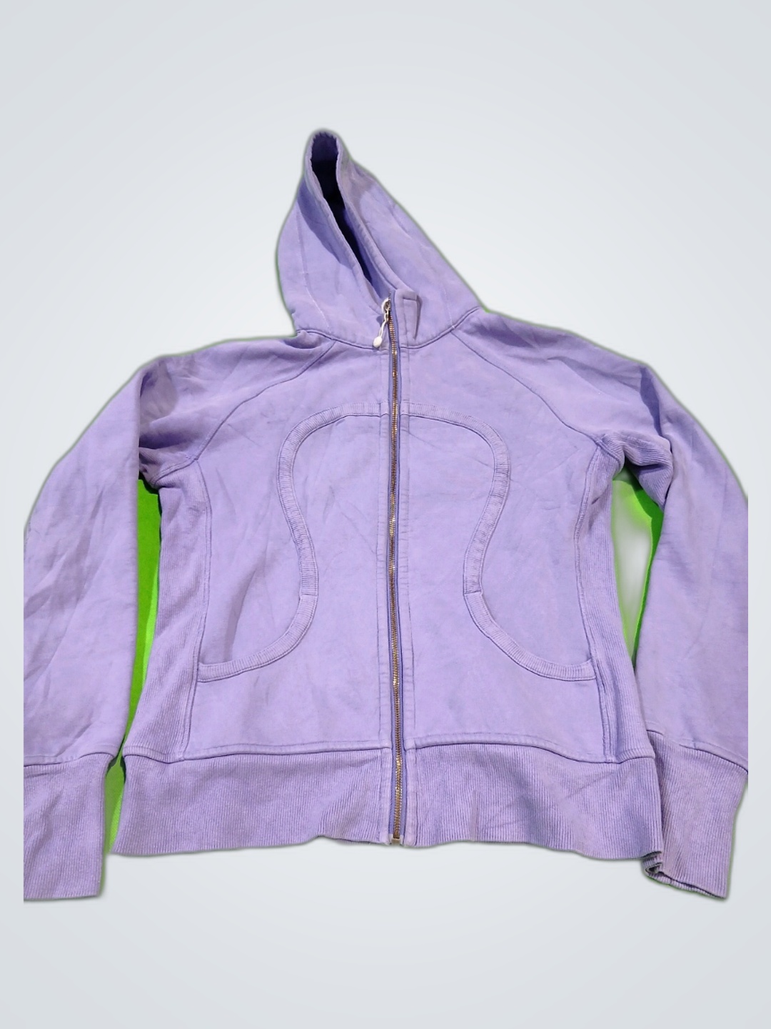 Lululemon Moletom Com Zíper Roxo