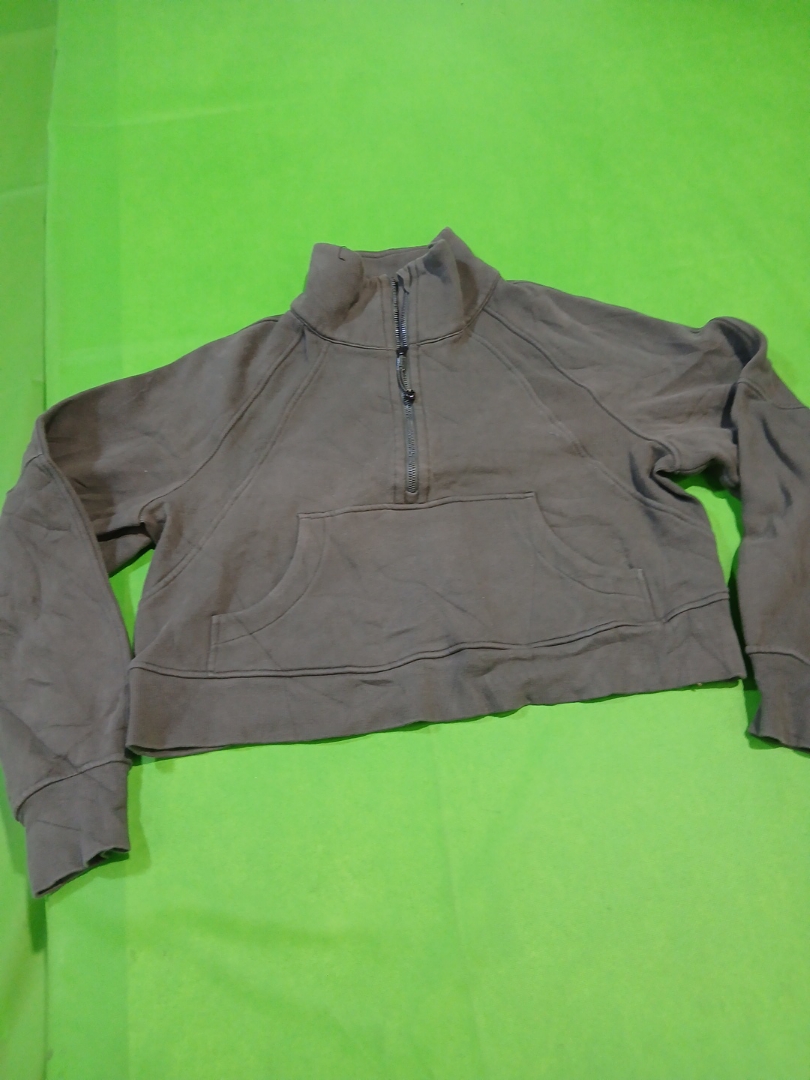 Lululemon Cropped Zip-Up Sweatshirt