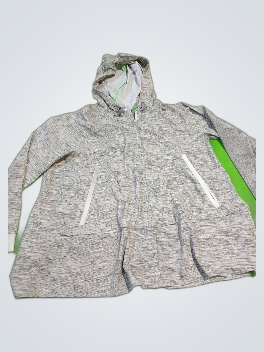 Giacca grigia con cappuccio Lululemon Athletica