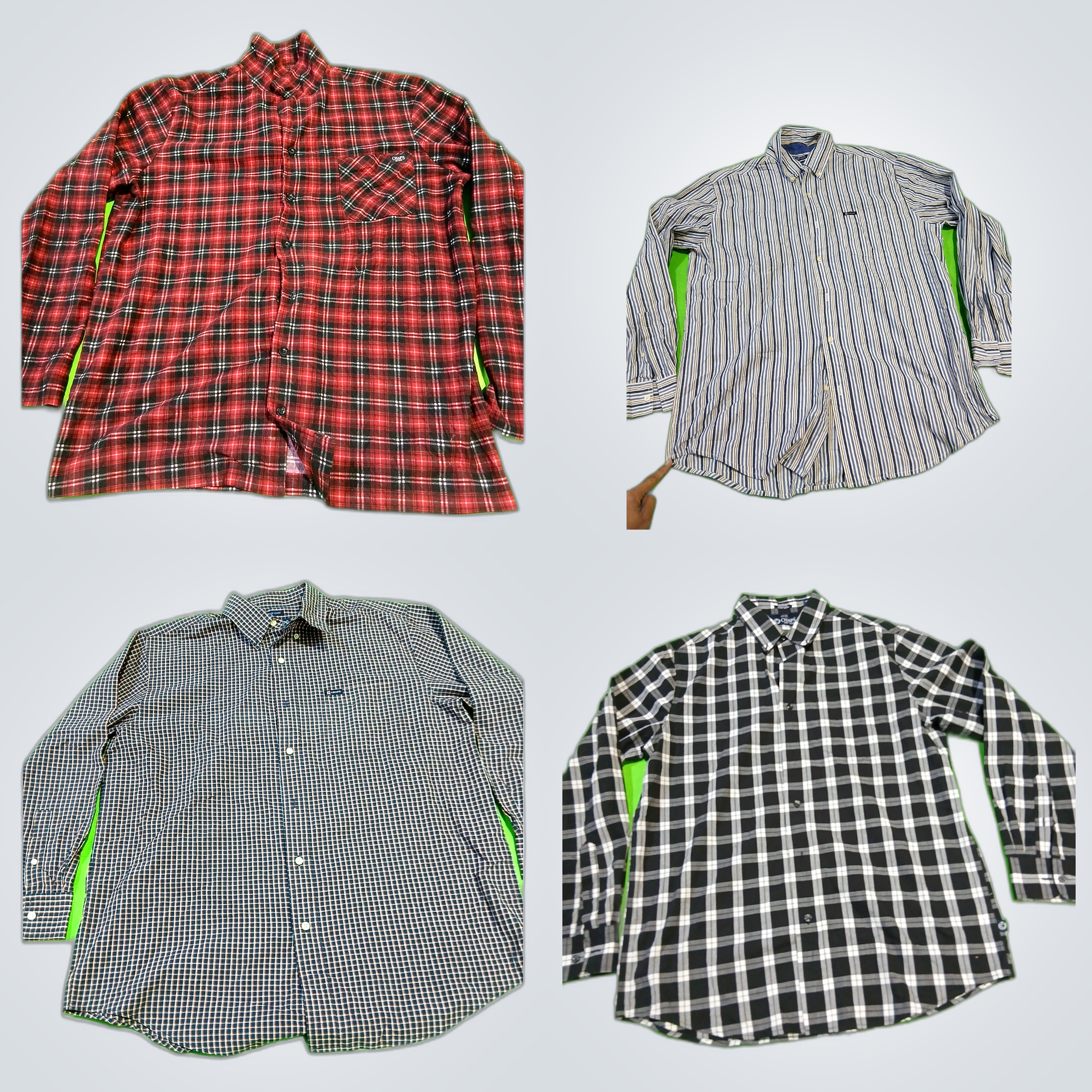 Chaps Y2K Plaid Shirts