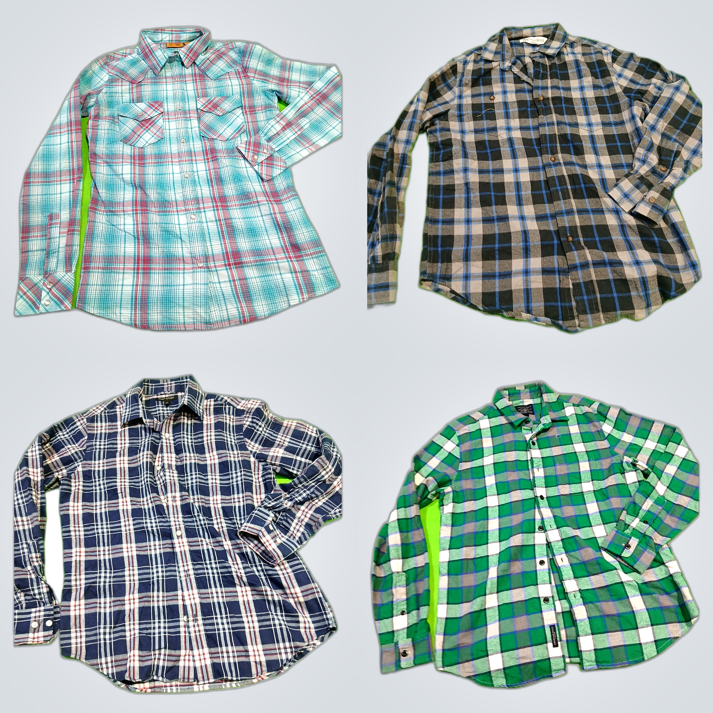 Y2K Plaid Shirts Bundle