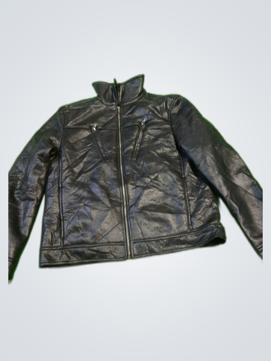 Calvin Klein Black Leather Jacket