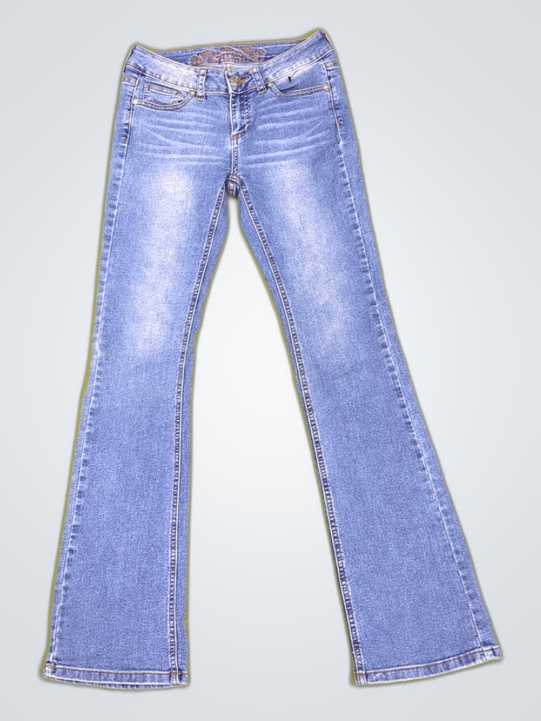 Wax Jean Flare Leg Jeans
