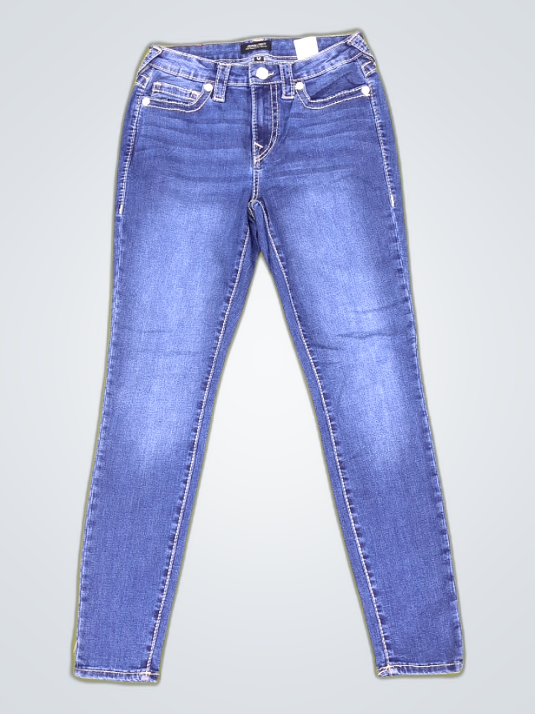 Jennie Curvy Mid Rise Super Skinny Jeans