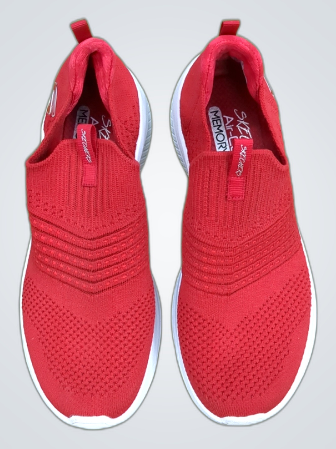 Sneakers rouges Slip-On Skechers