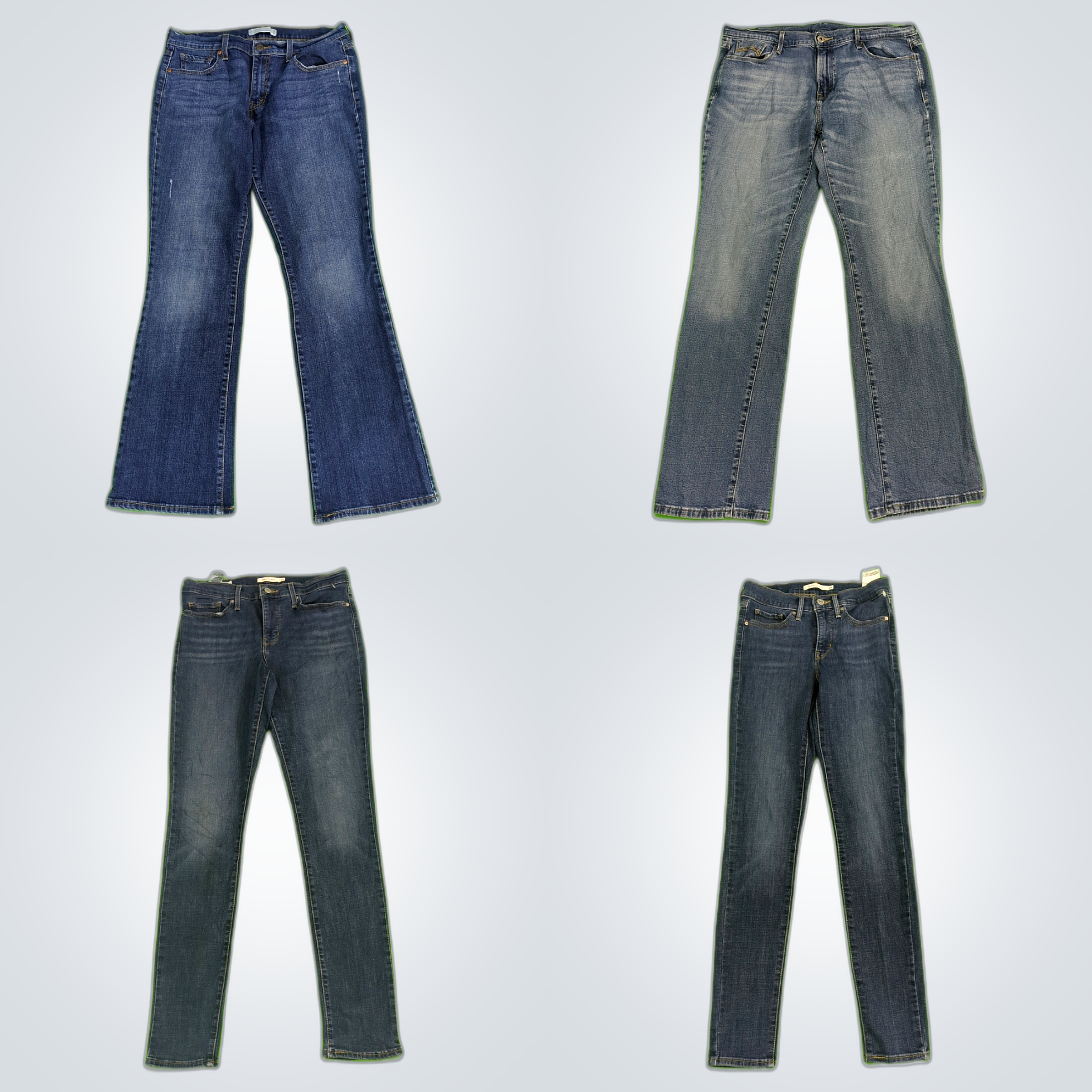 Pacote de Jeans Y2K da Levi's