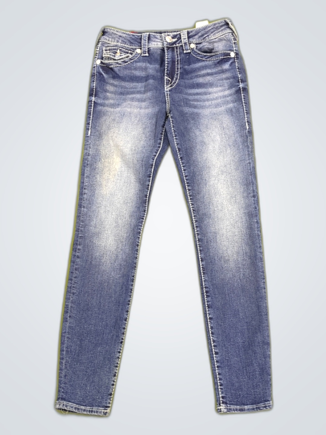 Jeans Super Skinny de Cintura Média Curvy Jennie d..