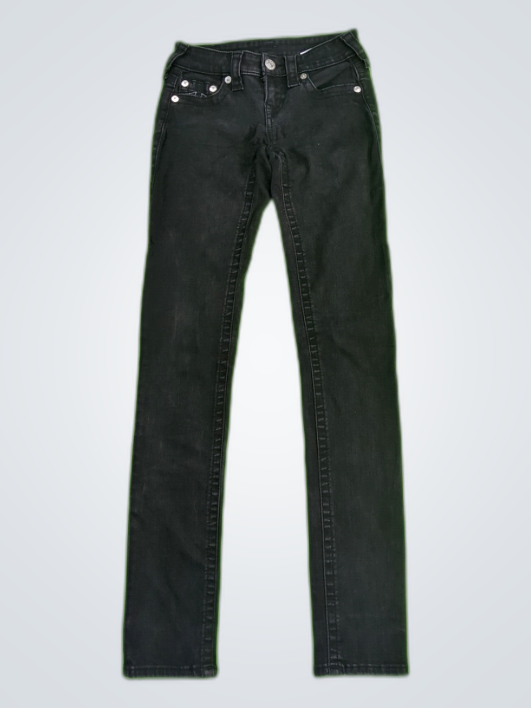 True Religion Black Skinny Jeans