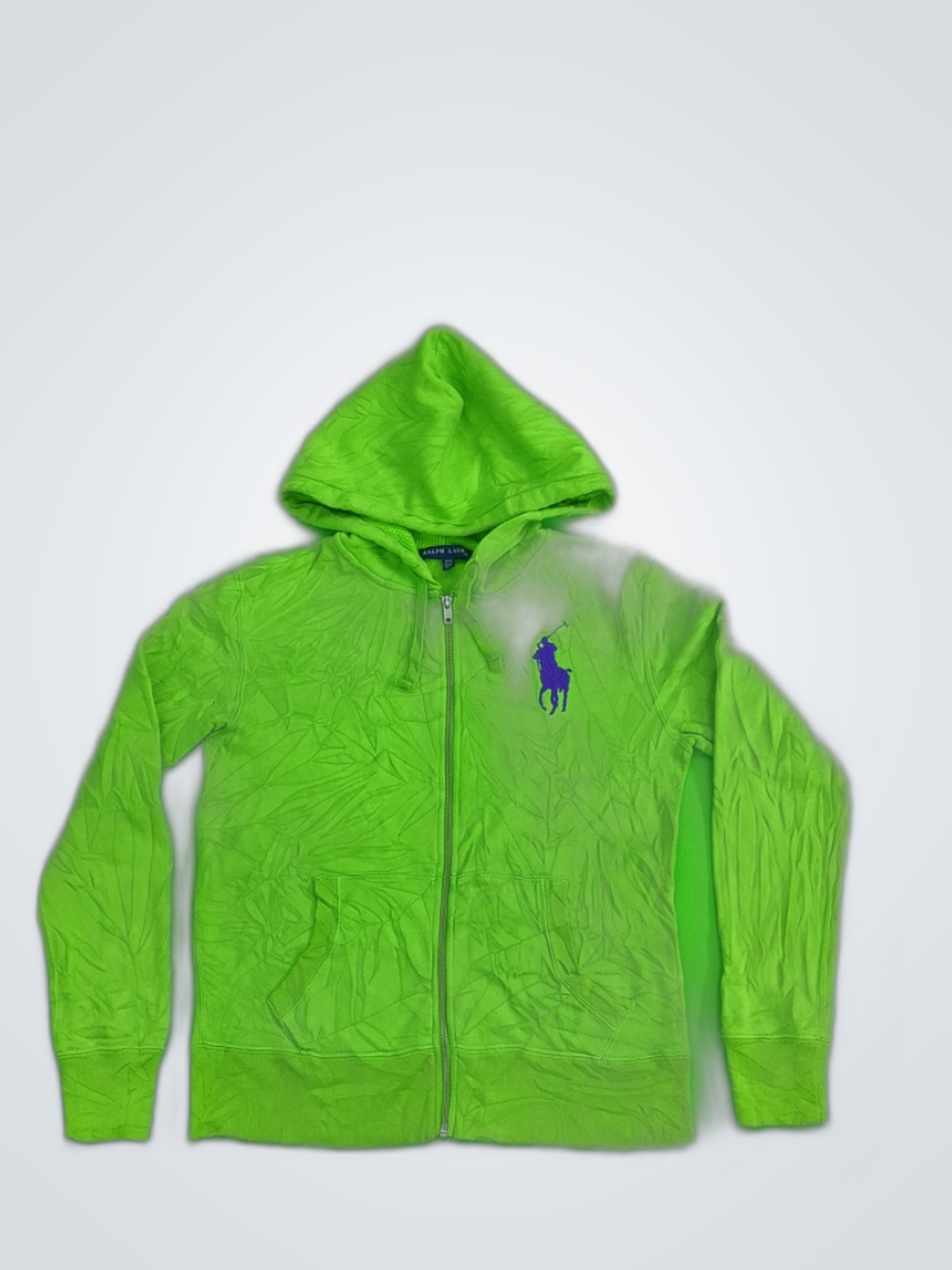 Ralph Lauren Green Zip-Up Hoodie