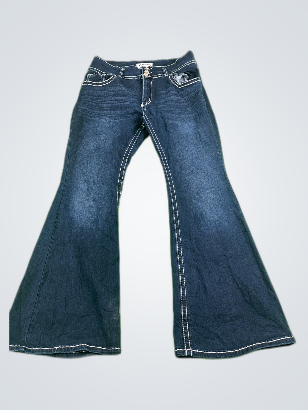 Y Jeans Flare Leg Denim