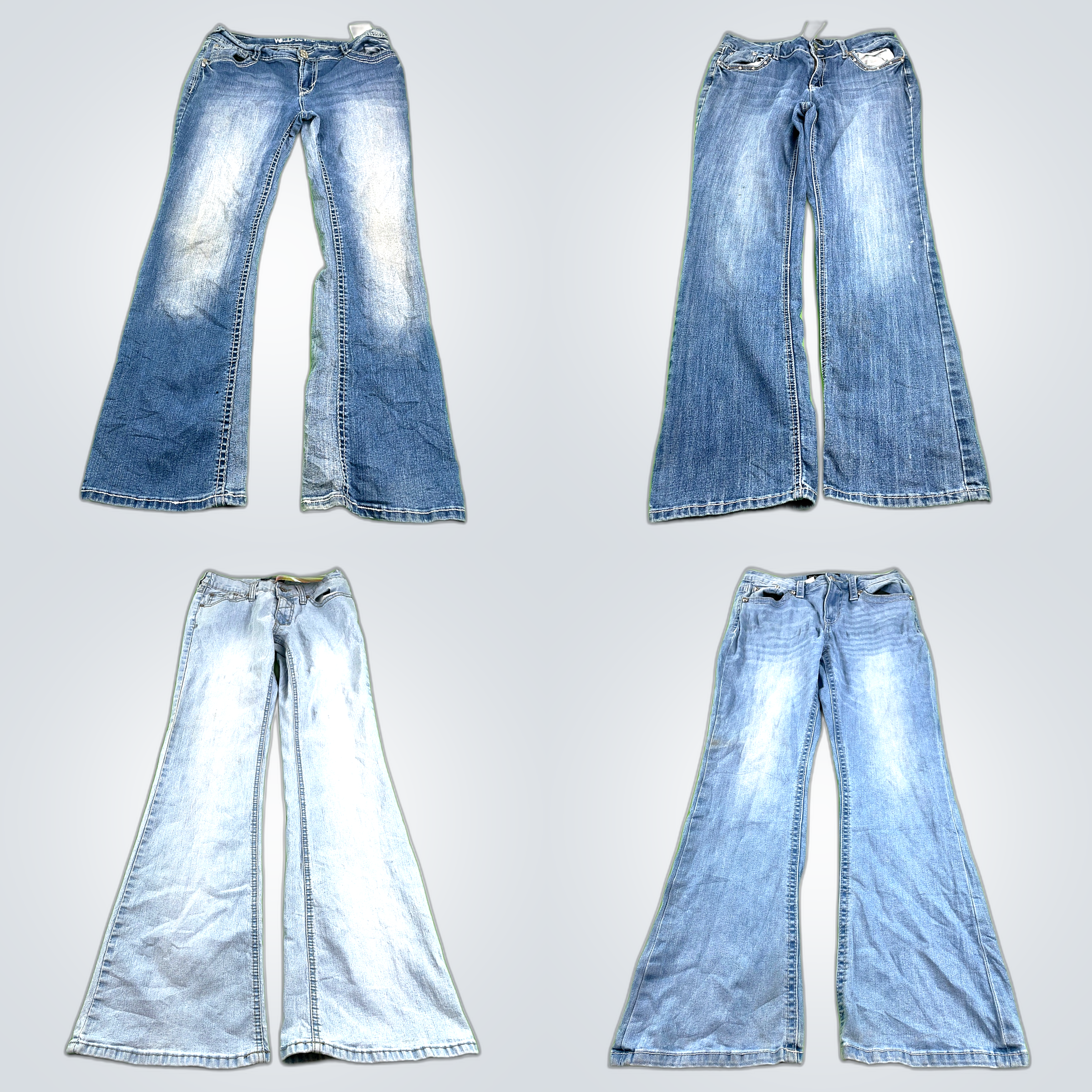 Pacchetto di jeans Bootcut Y2K