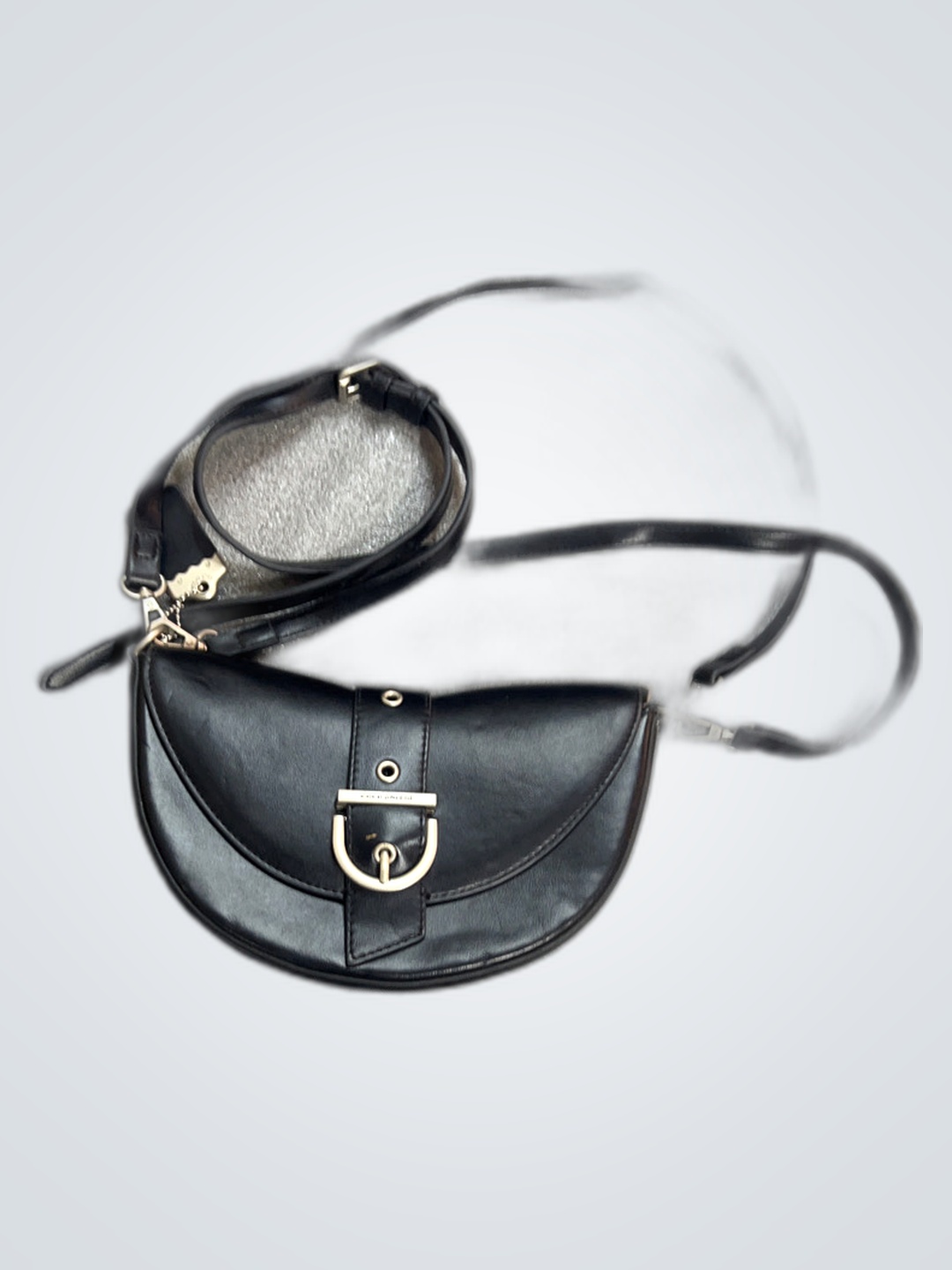 Coach Black Leather Crossbody Bag