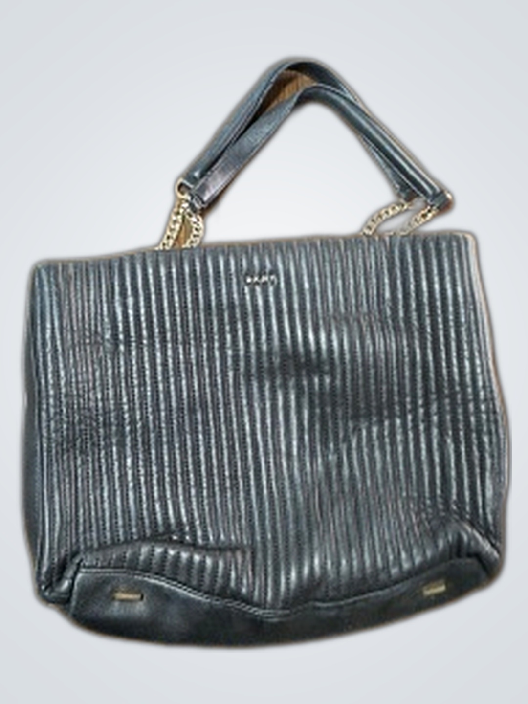 Furla Black Quilted Tote Bag