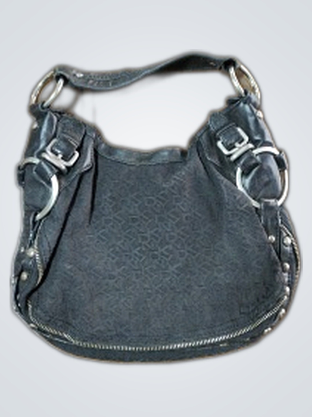 Black Leather Hobo Bag