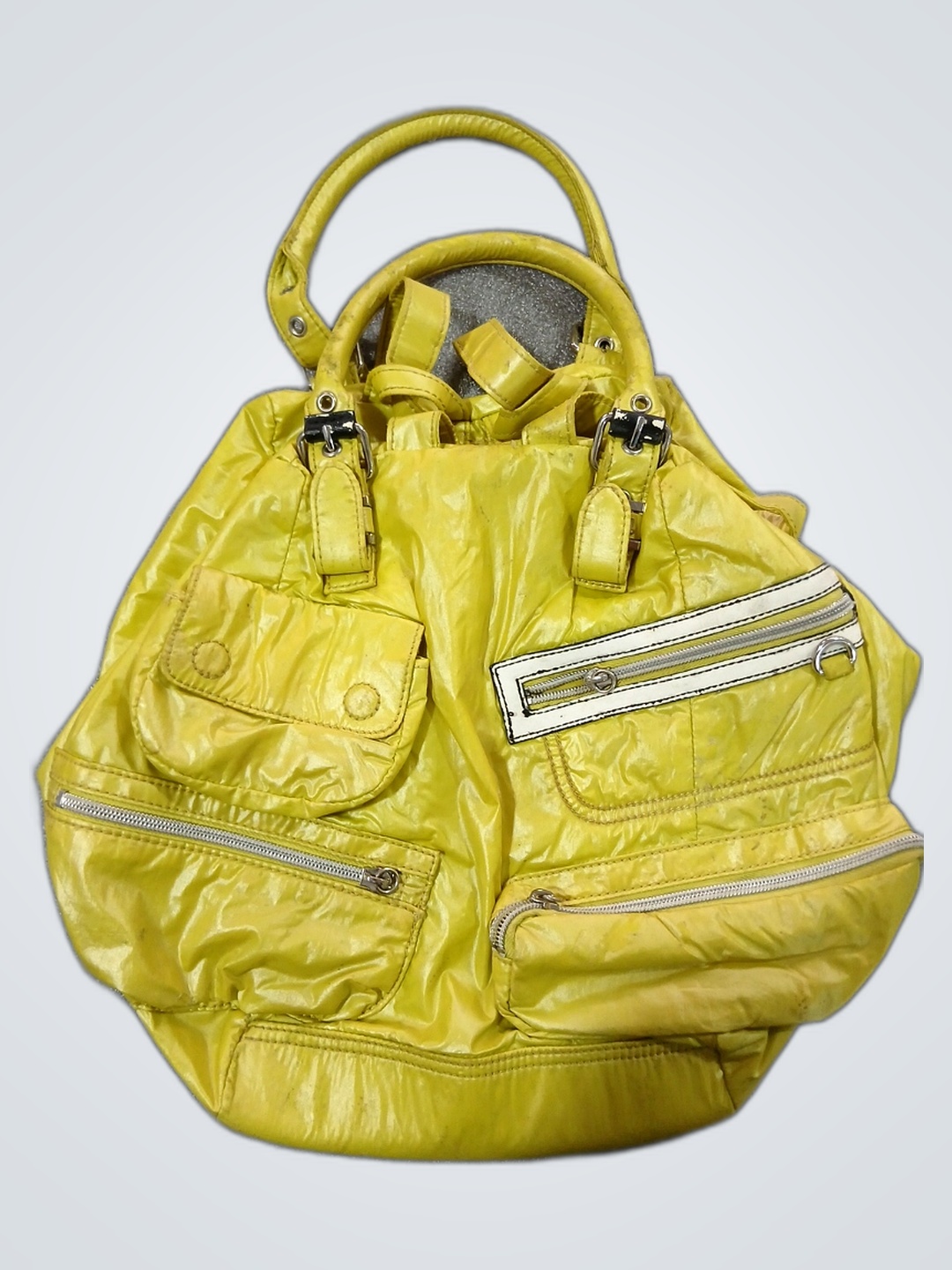 Sac fourre-tout jaune Diesel