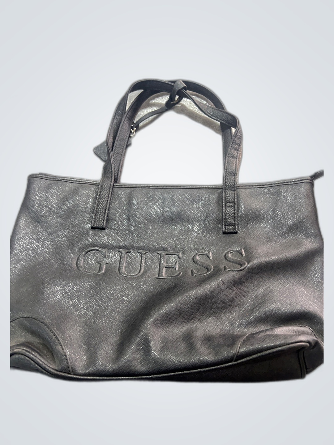 Black Guess Tote Bag