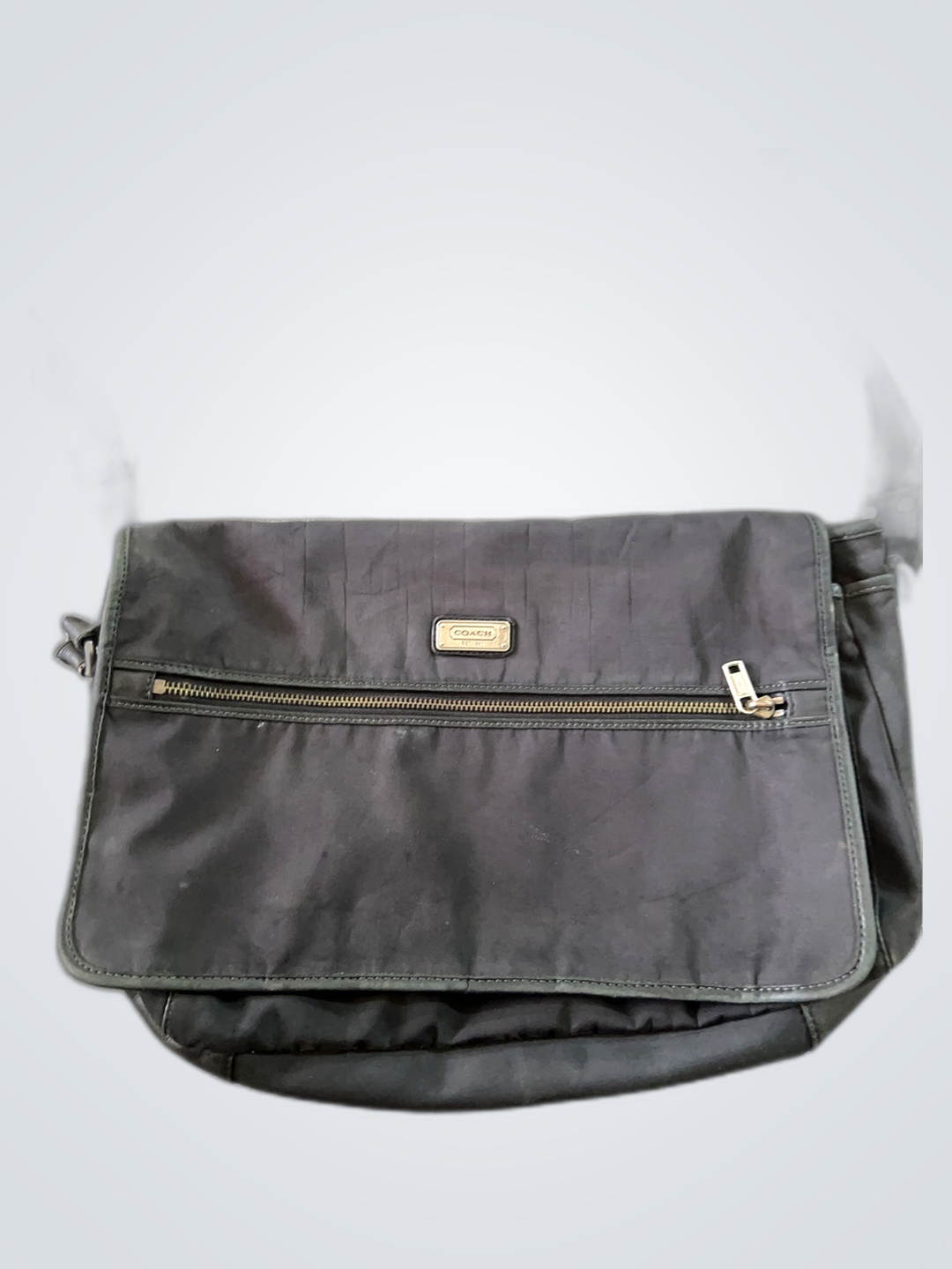 Coach Black Messenger Bag