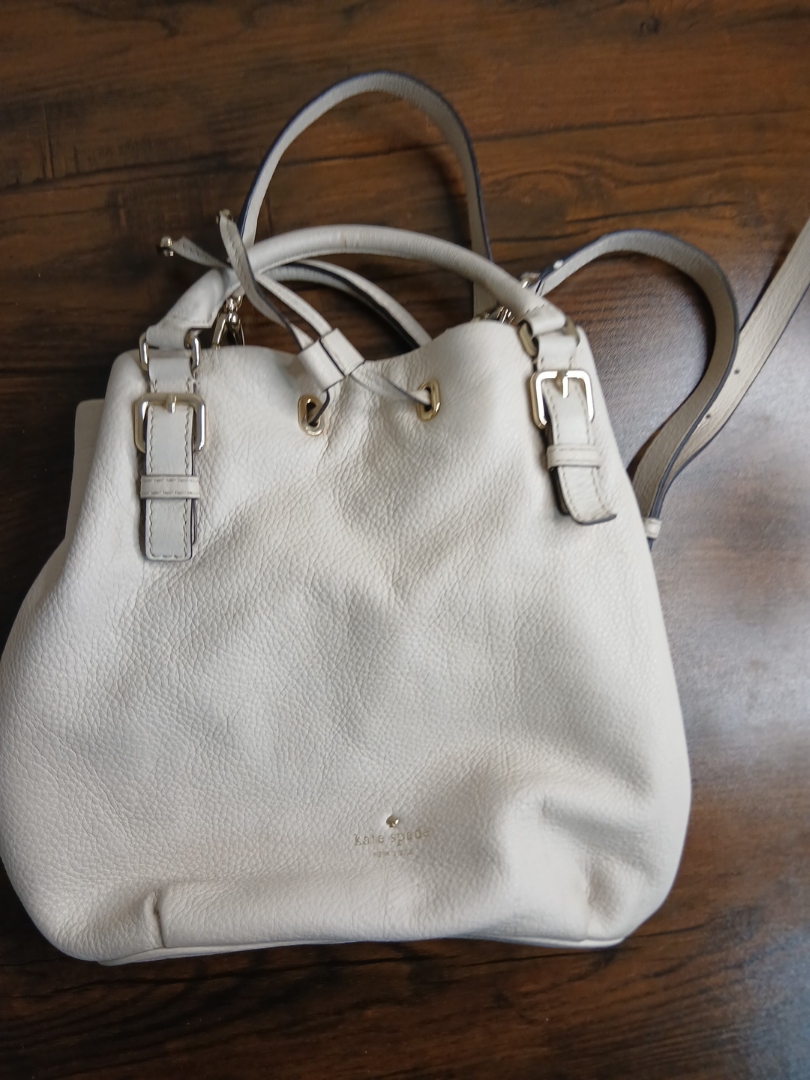 Kate Spade White Leather Handbag