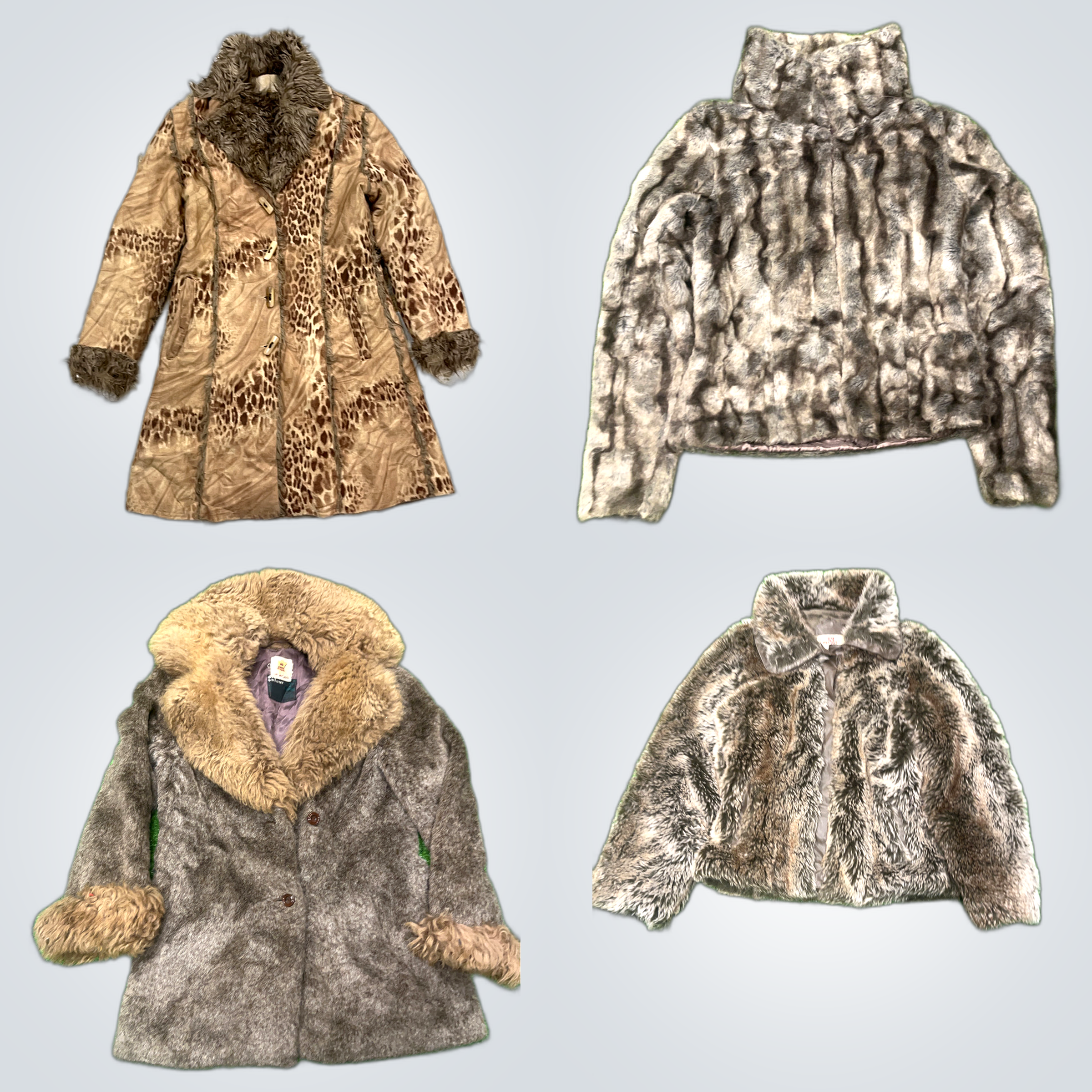 Ensemble de manteaux en fourrure - VZOR, Boneken, ..
