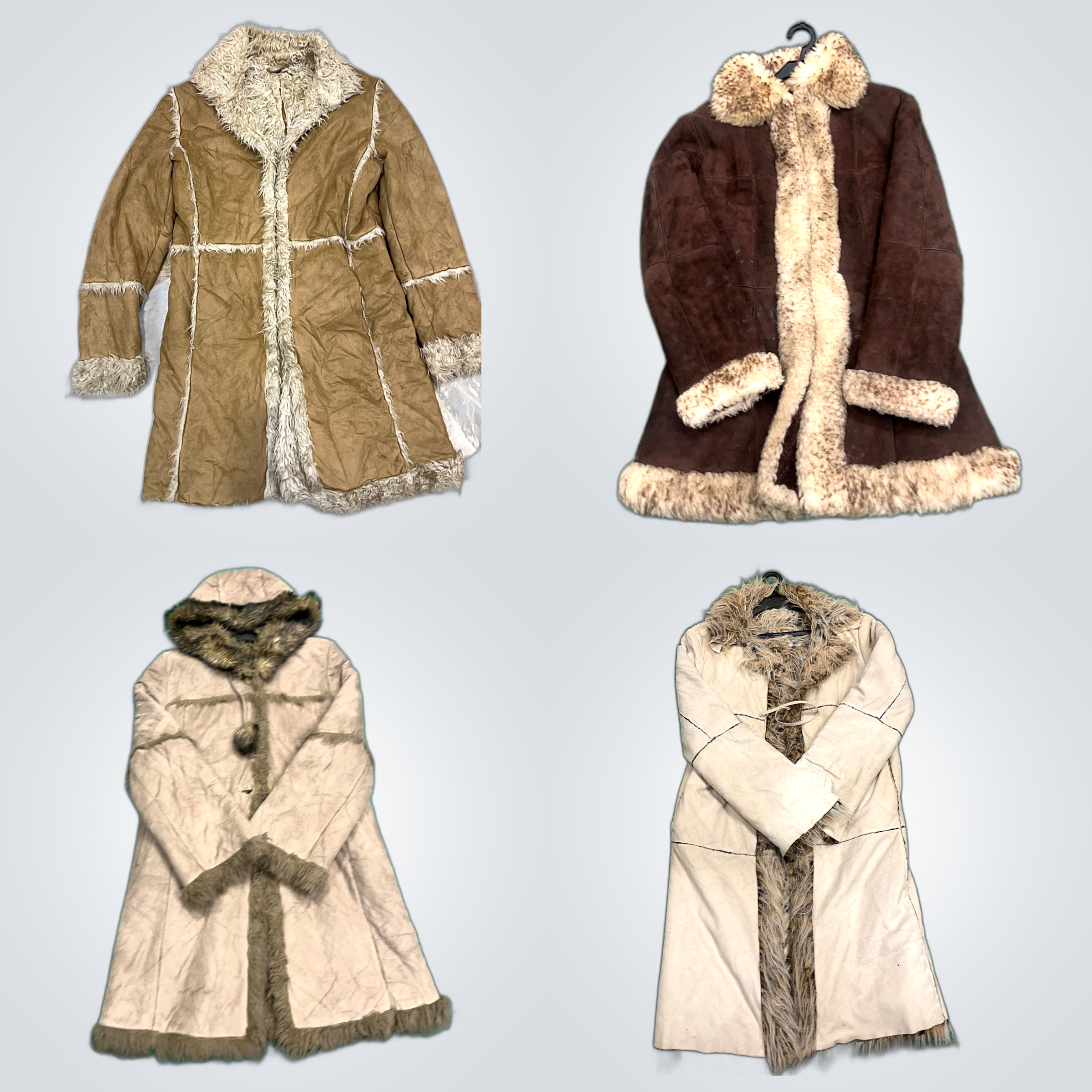 Jackenpaket mit Fellbesatz