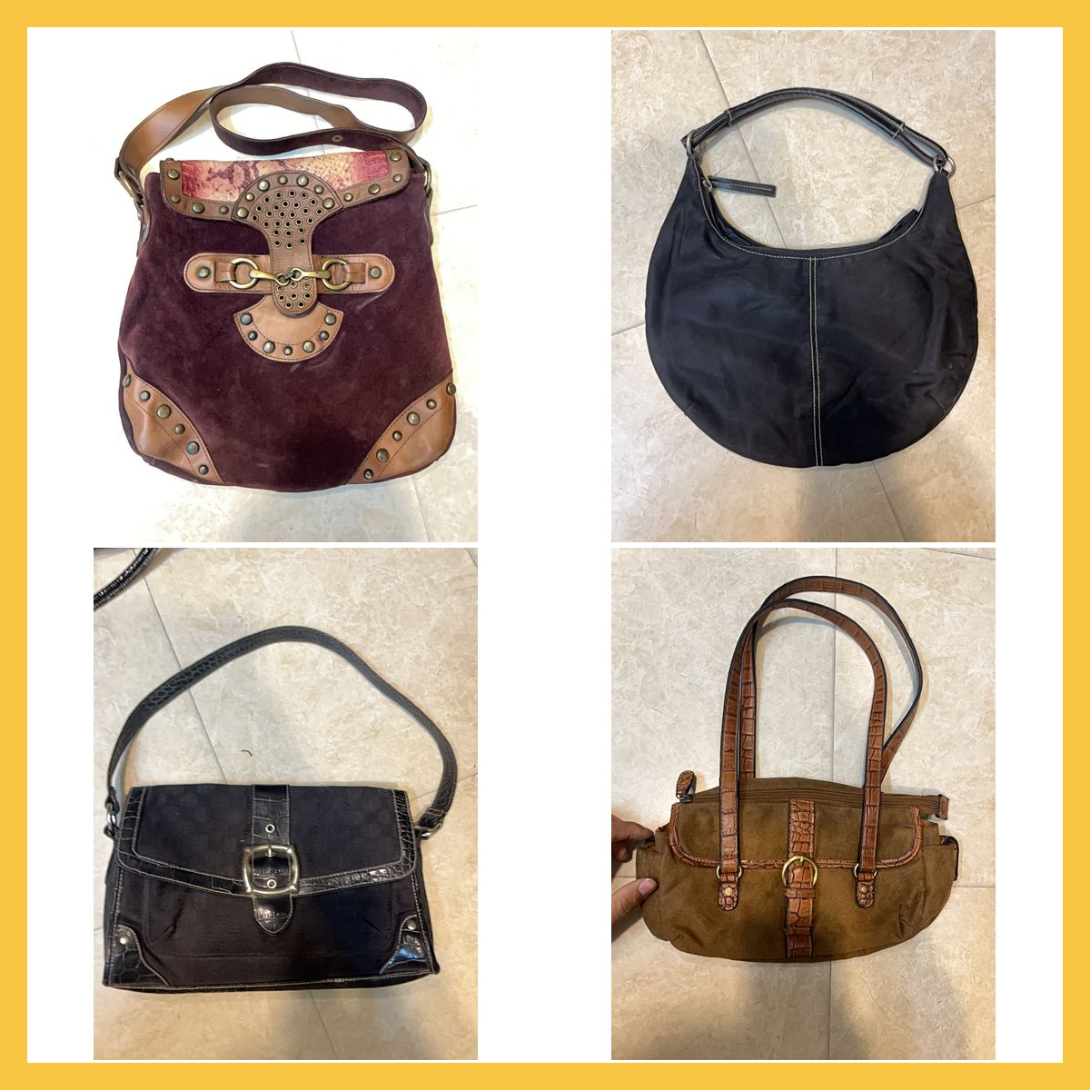 Zara, Guess & More Handbag Bundle - 7 Small Purses..