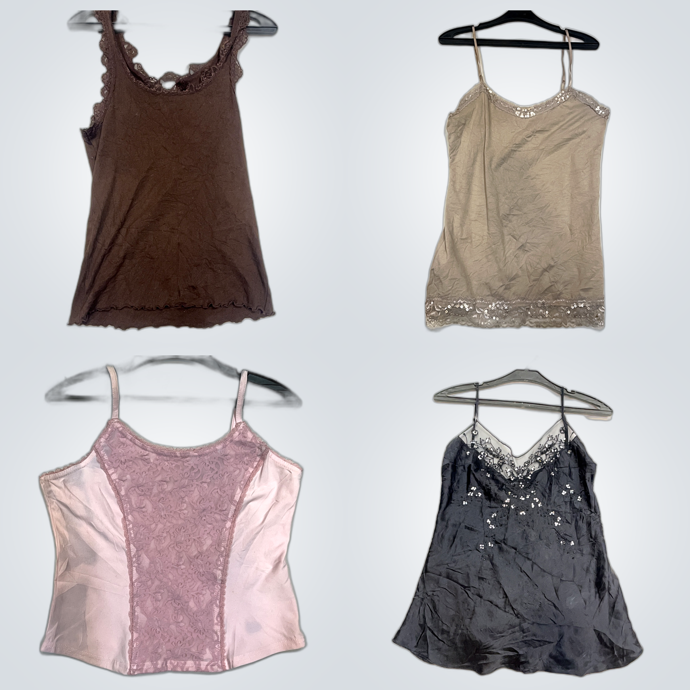 Lace Trim Camisoles Bundle