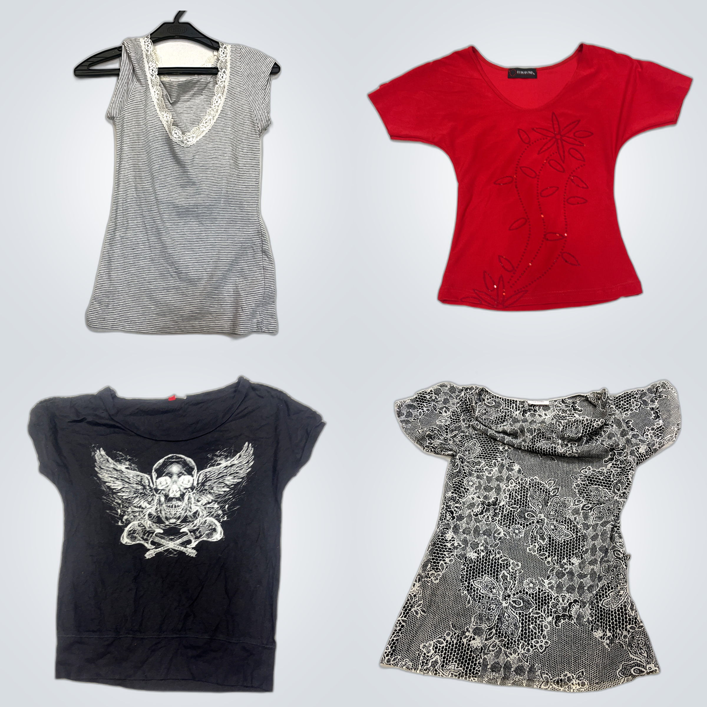 Comma, Juicy Couture & More Printed Tops & Dresses..