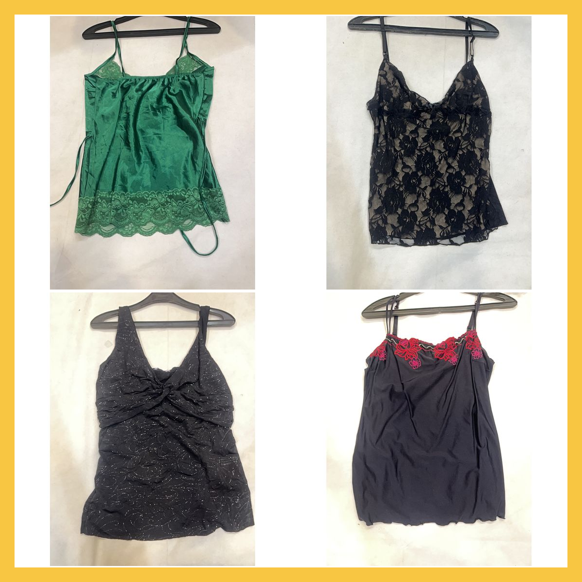 Lace Camisole Bundle - 15 Pc Mix of Victoria's Sec..