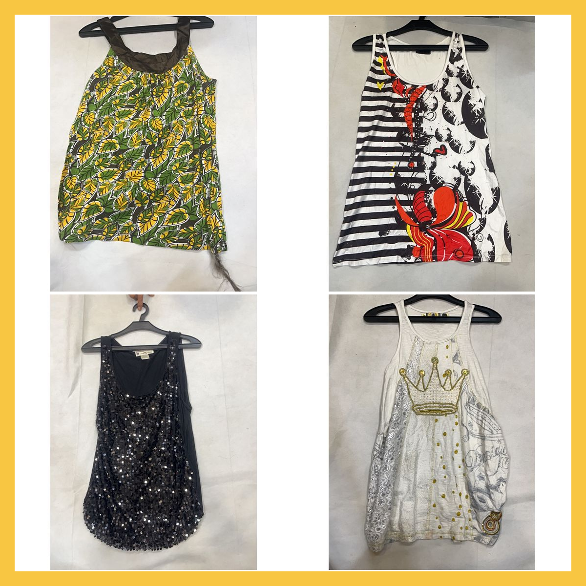 Vibrant Graphic Tank Bundle - Colours of the World..