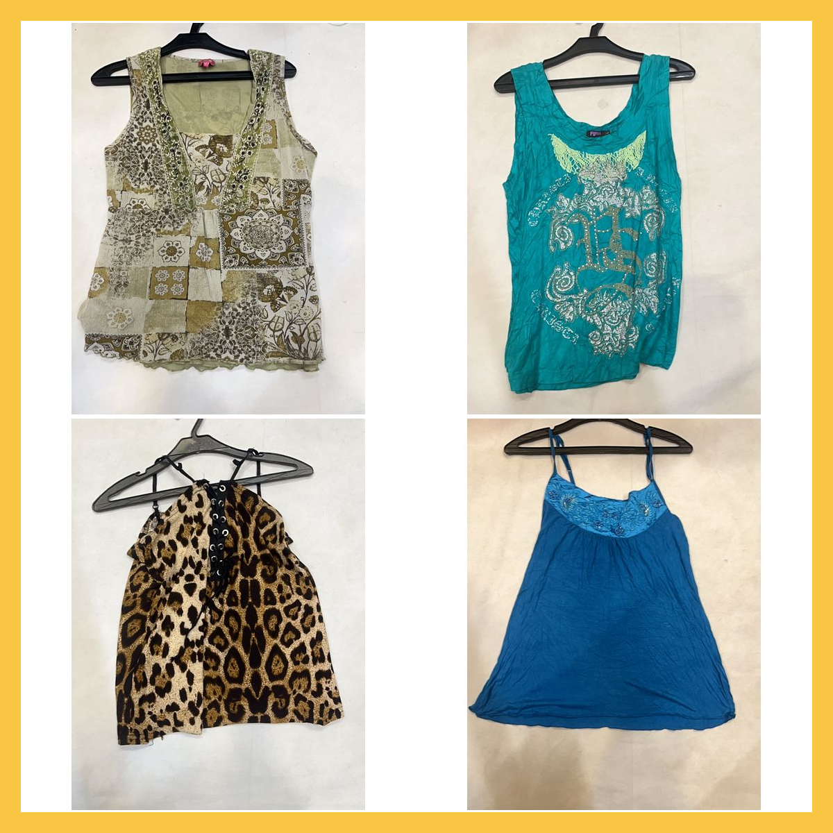 Phildar MEXX Zara Bundle 15 Printed Tops Camisoles..