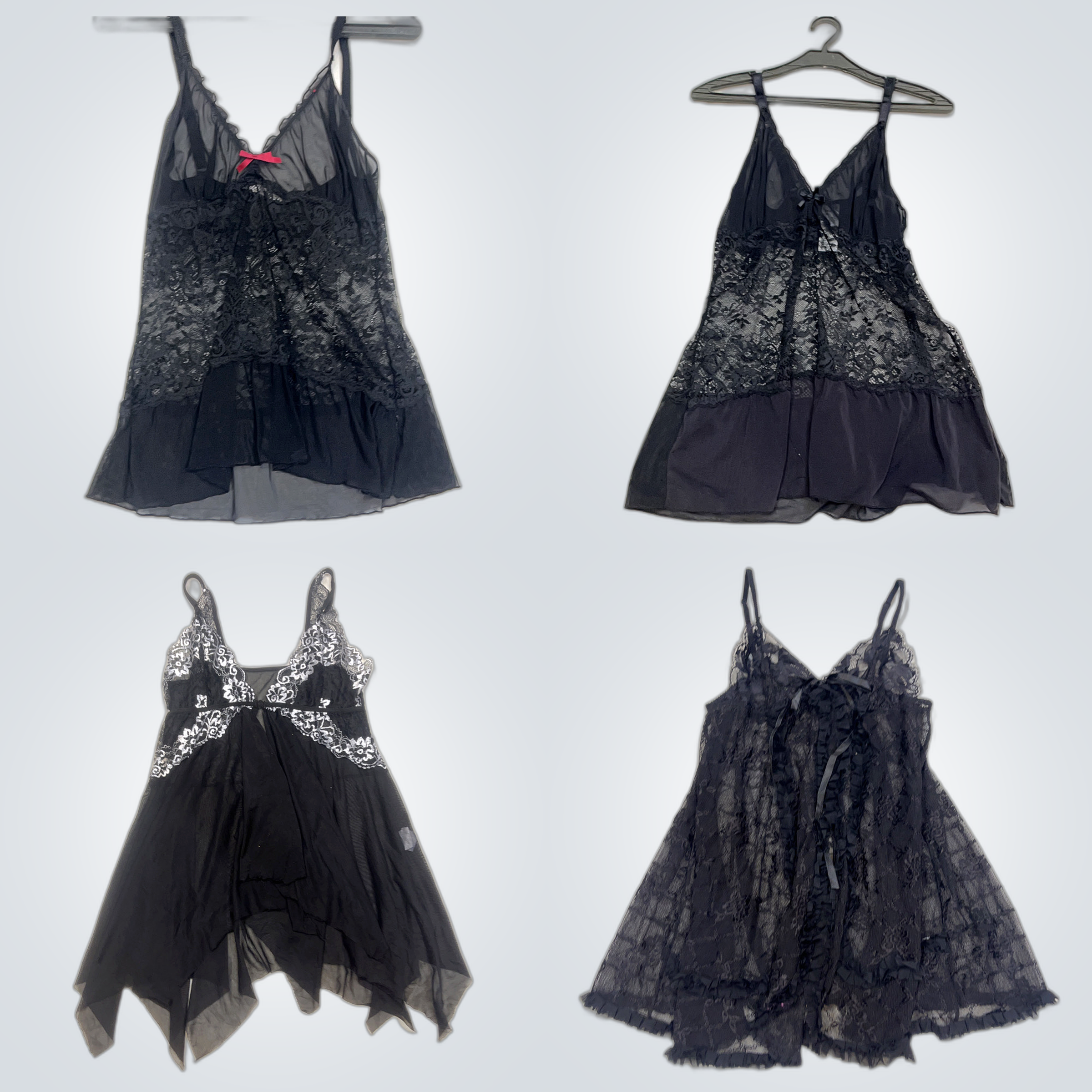 Y2K Lace Trim Camisoles