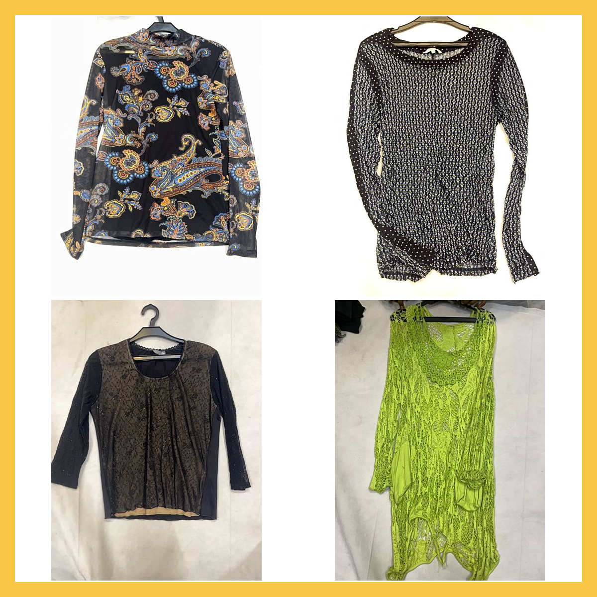 Ensemble de Blouses Transparentes - Sandwich, Kiab..