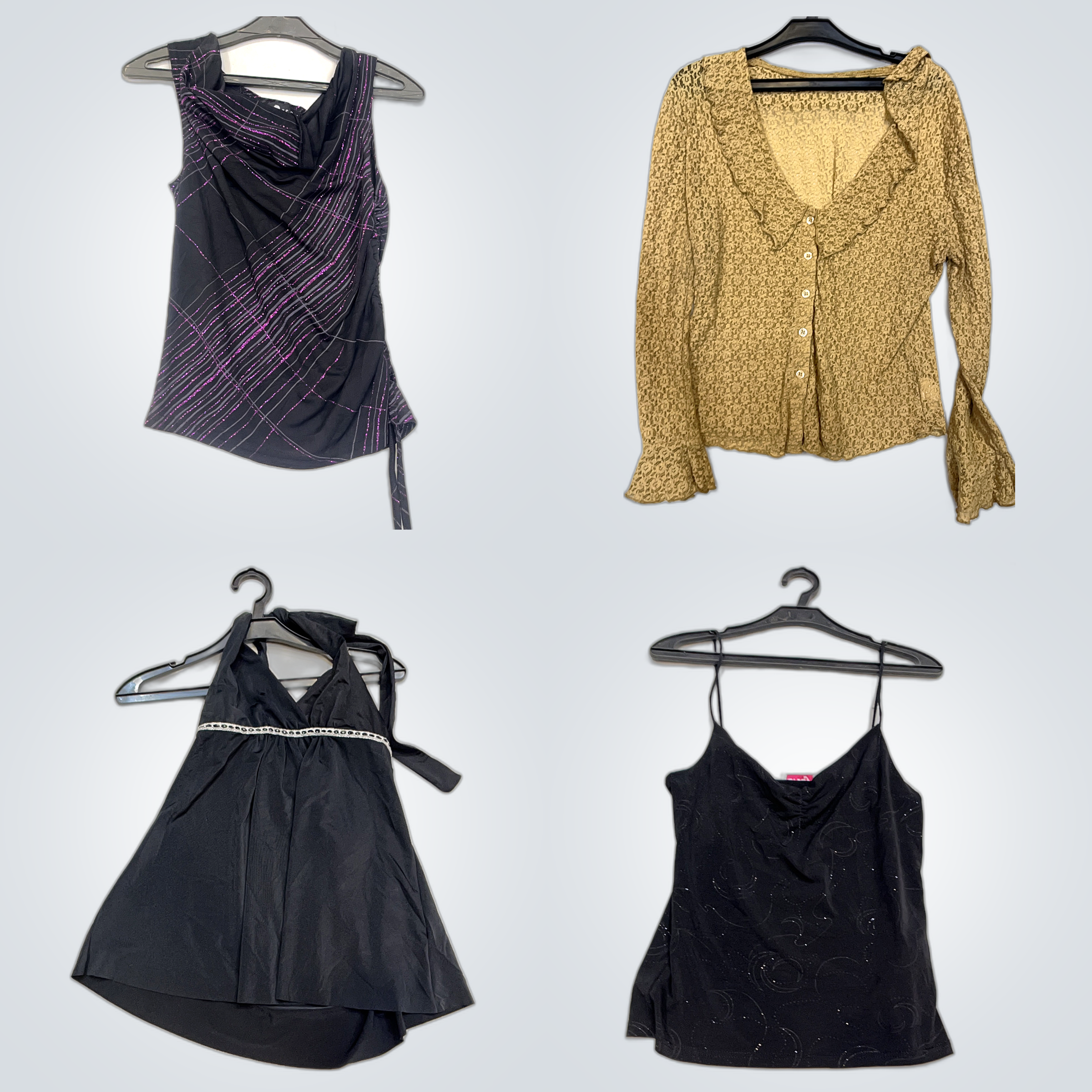 Vintage Orsay Printed Blouses