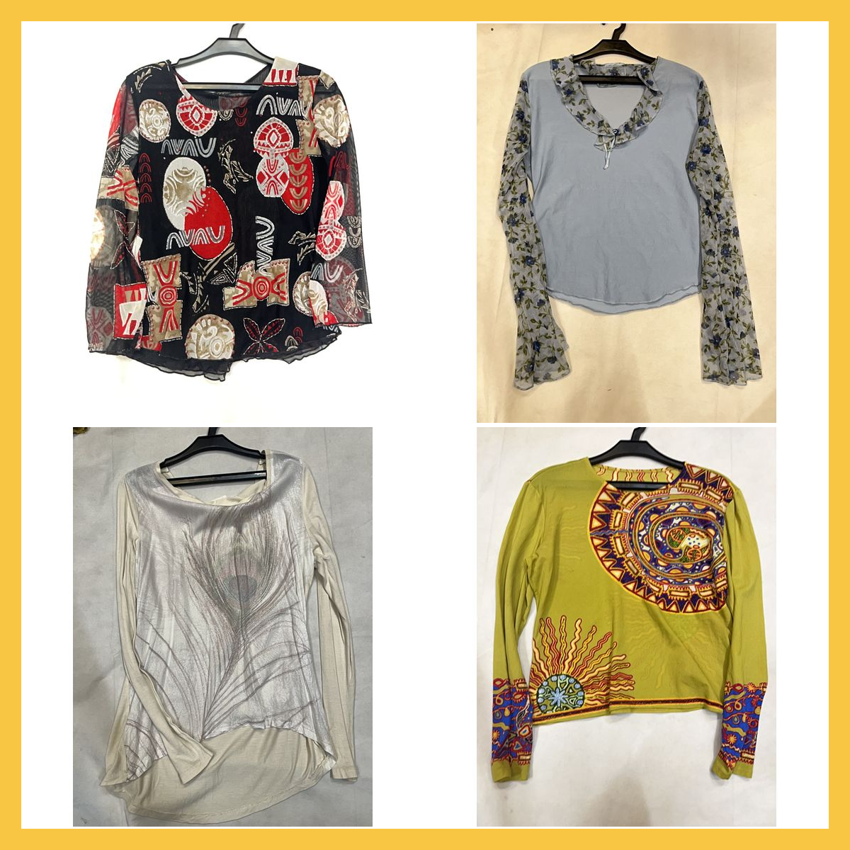 Pacchetto di bluse stampate Suzanna Olsen Mexx Pat..