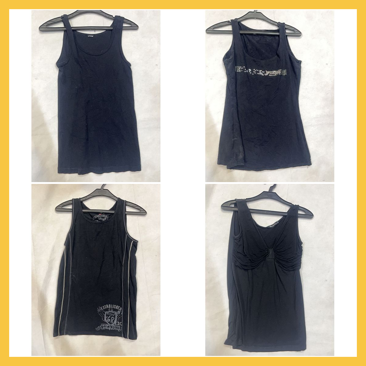 Sportalm & More Pacco di Canotte 6pz Lotto Misto D..