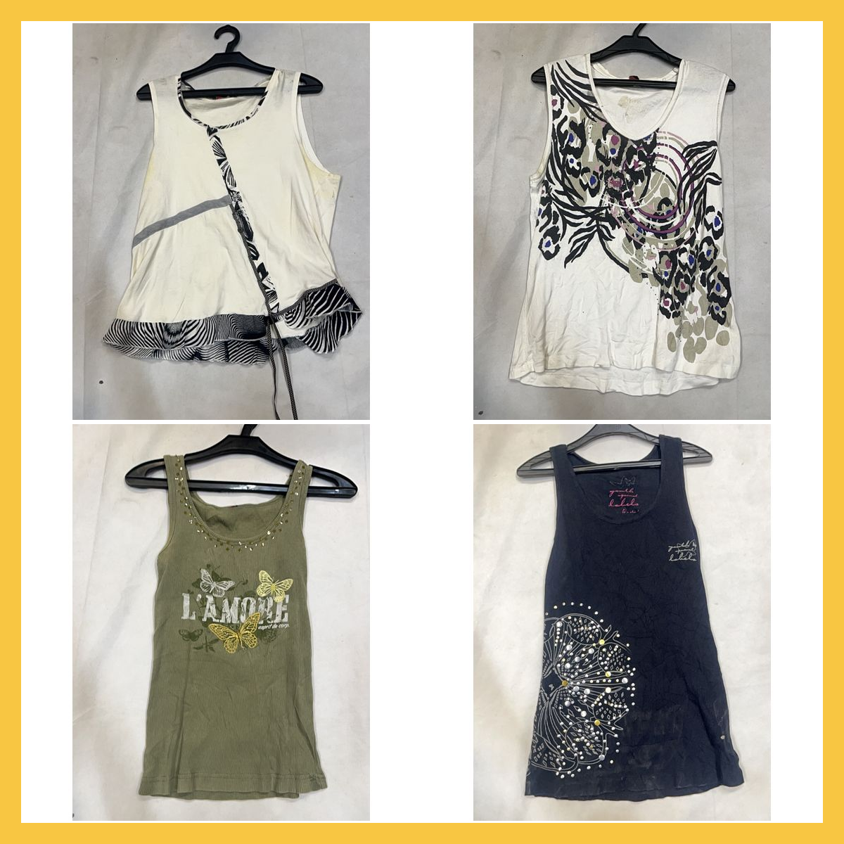 Grafisches Tanktop-Bundle - SYM, Valeria, Harry Po..