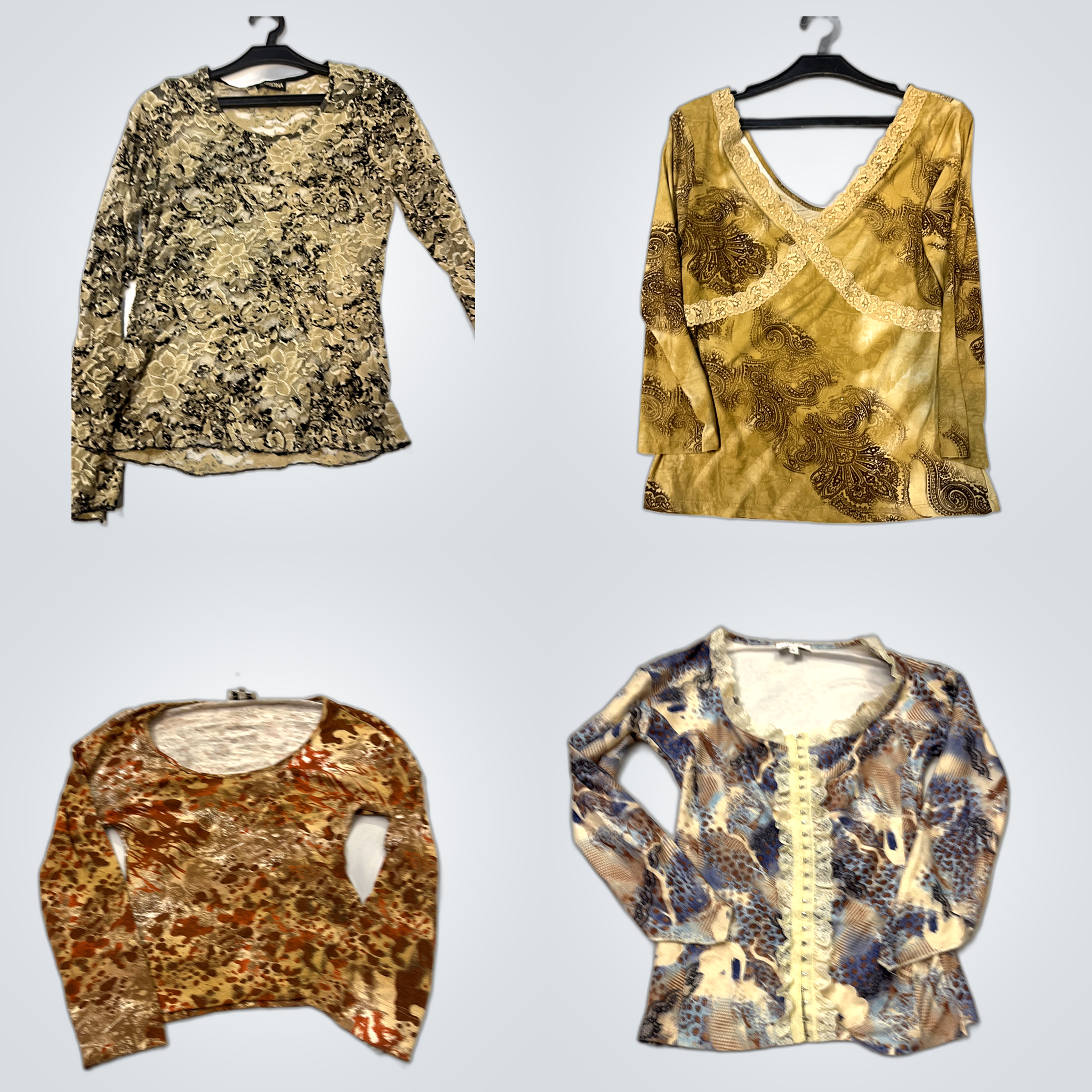 Y2K Blouses Floral Bundle
