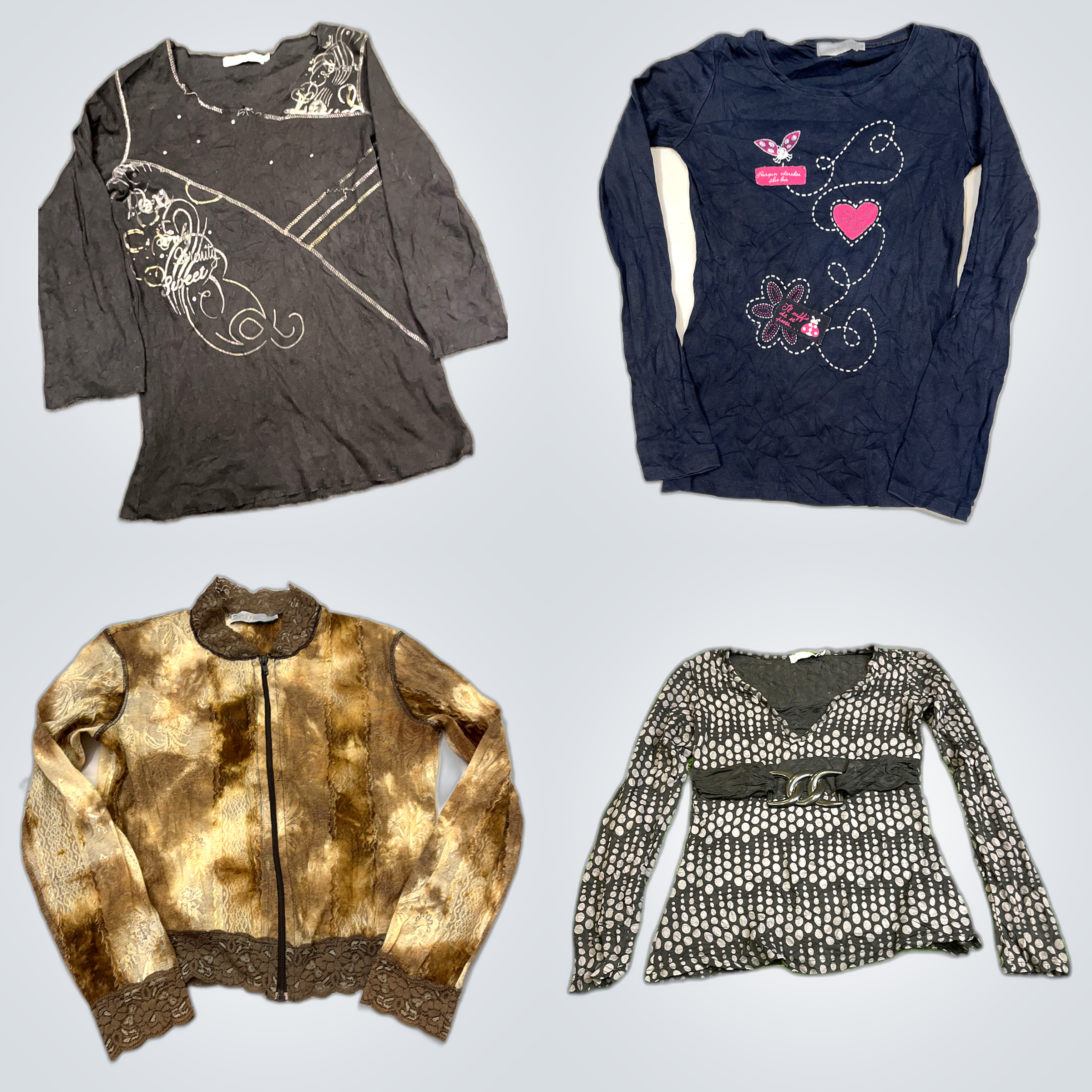 Cache Cache Y2K Long Sleeve T-shirts