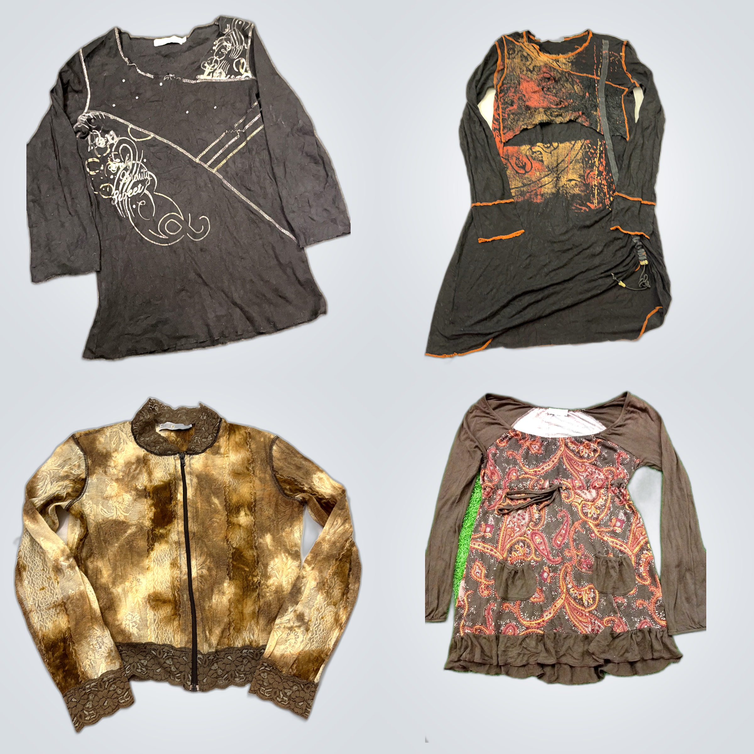 Cache Cache Y2K Printed Blouses