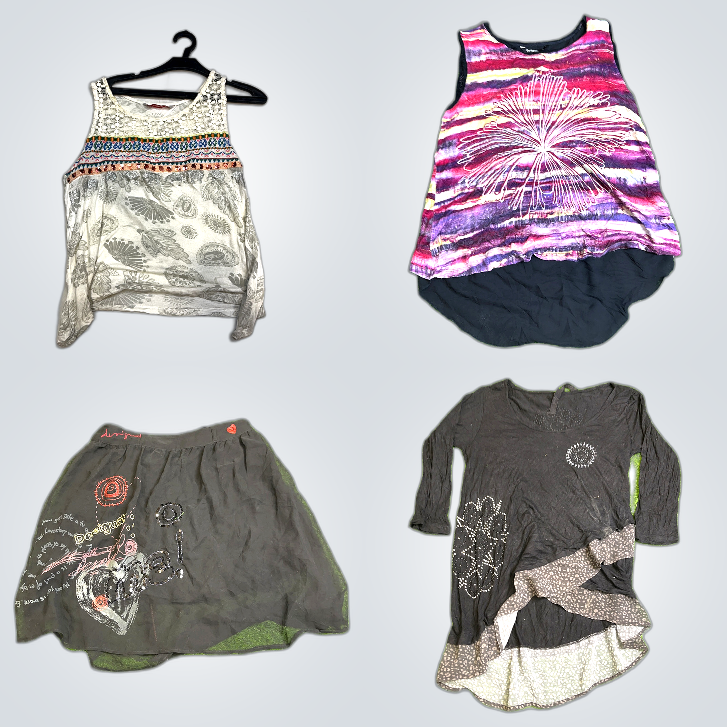 Desigual Y2K Blouses Bundle