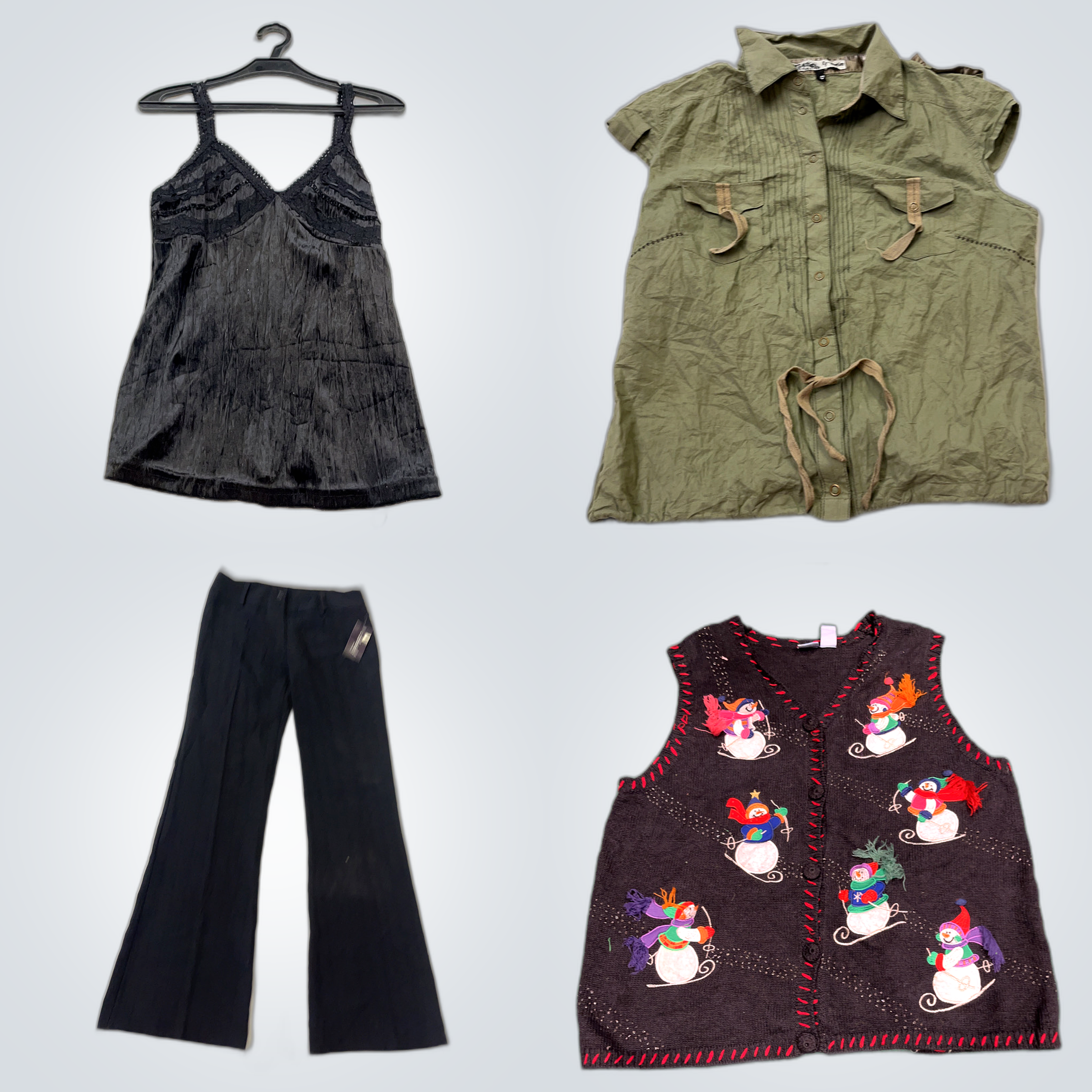 Winter Fashion Bundle: Tops, Vests, Sweaters & Pan..