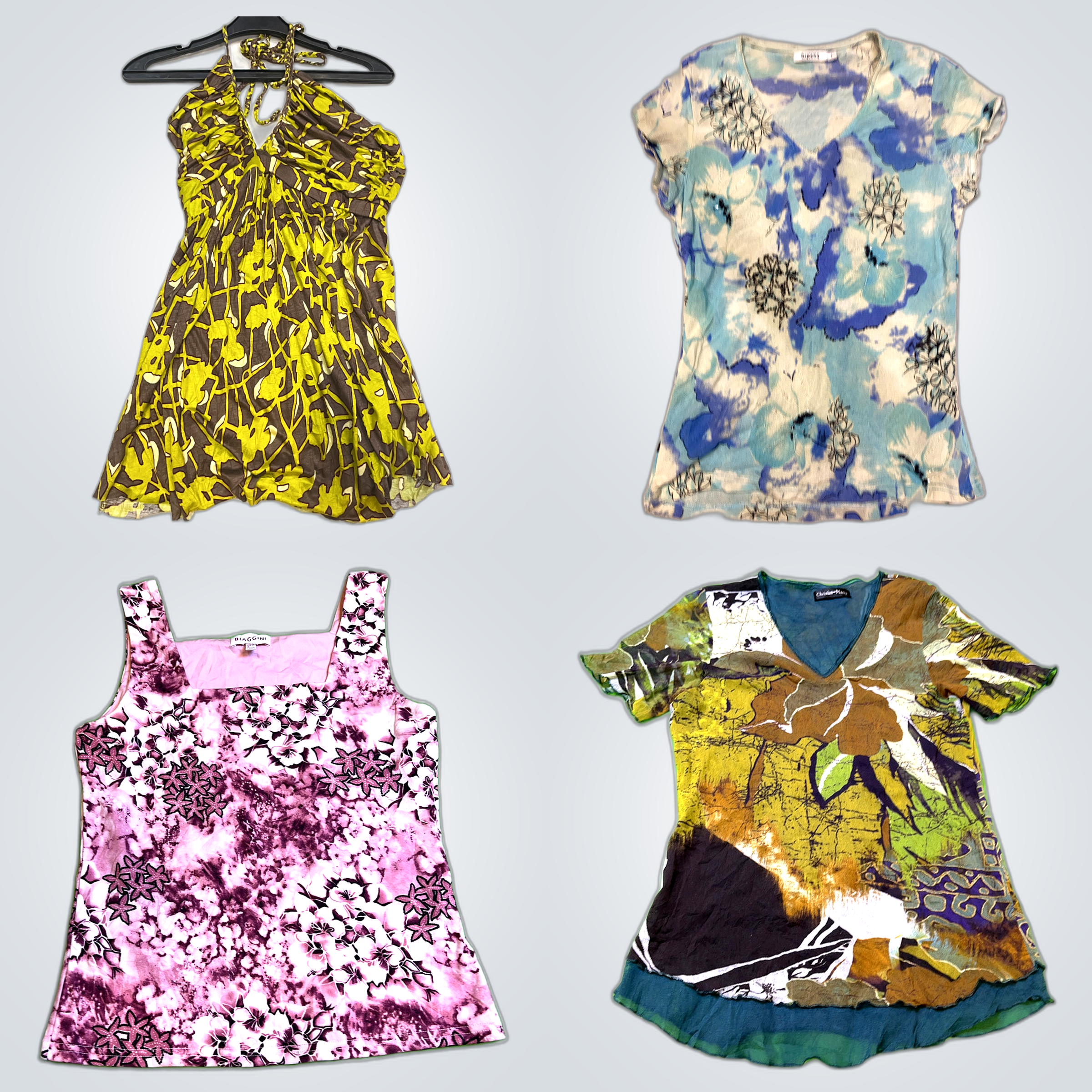 Bundle di Bluse Florali Y2K