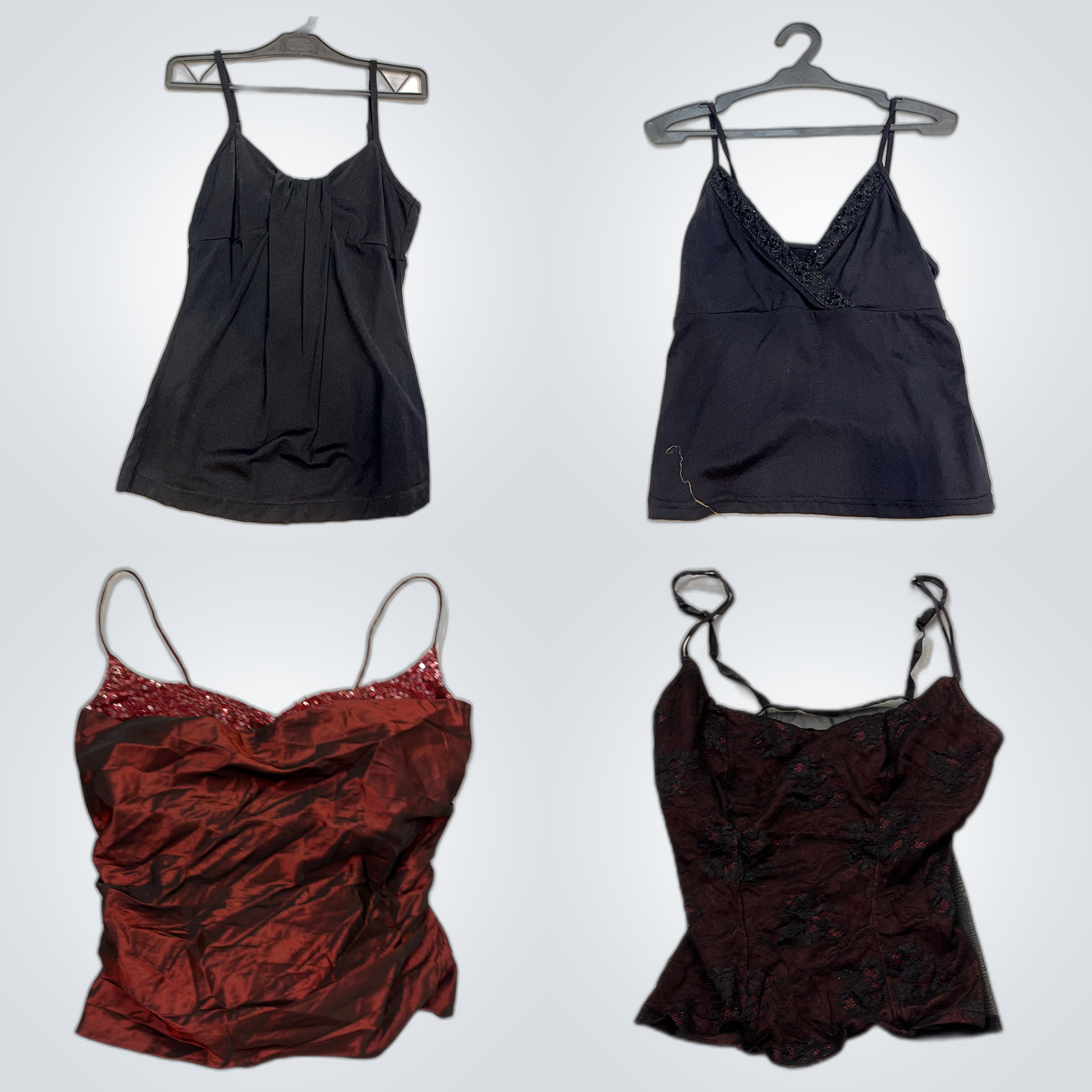 Saco de Camisolas de Renda de Seda